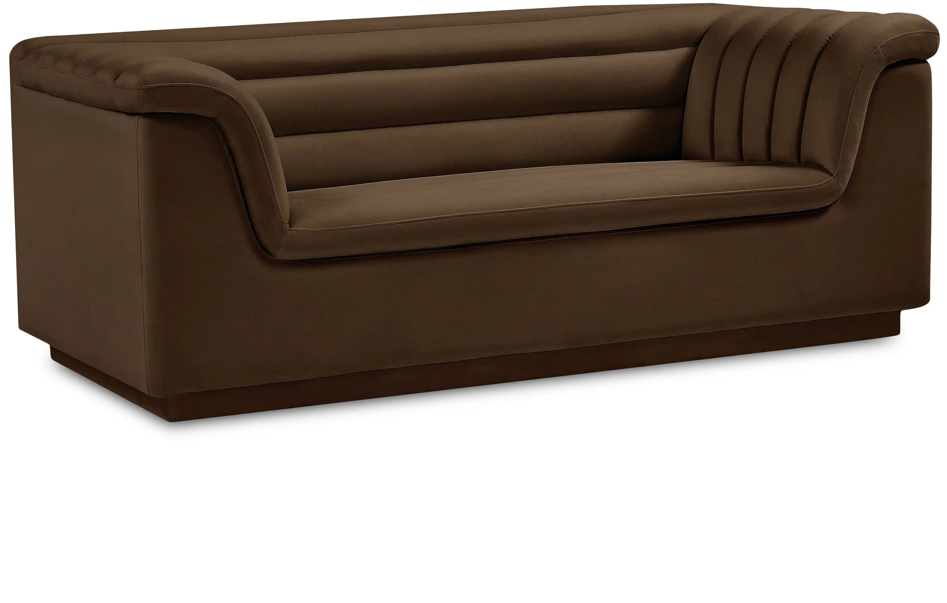 Cascade - Velvet Loveseat - Best Buy Furniture