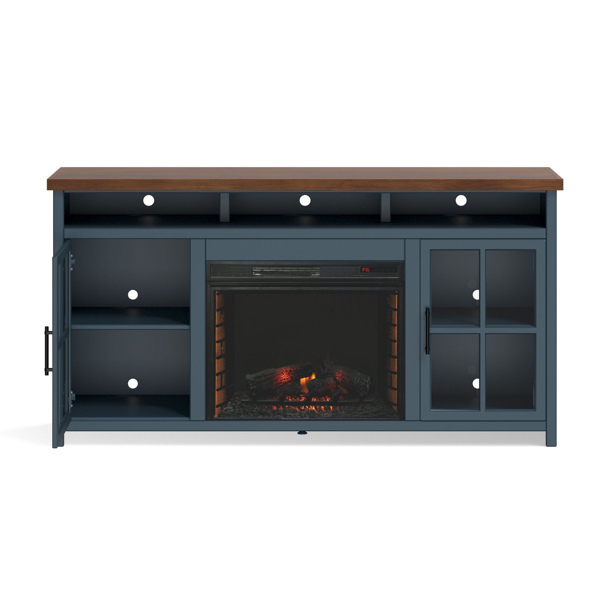 Nantucket - 74" Fireplace TV Stand Console - Best Buy Furniture