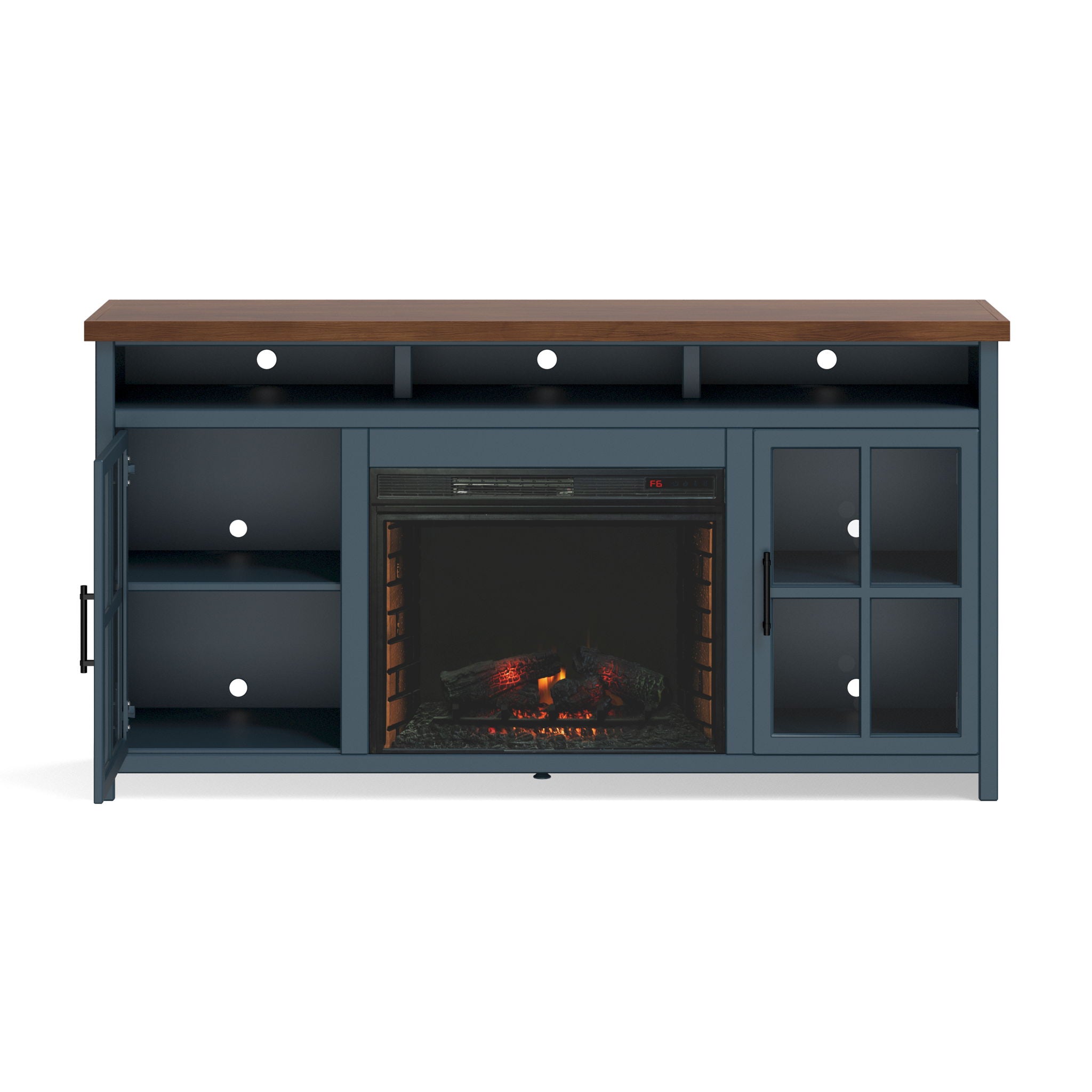 Nantucket - 74" Fireplace TV Stand Console - Best Buy Furniture