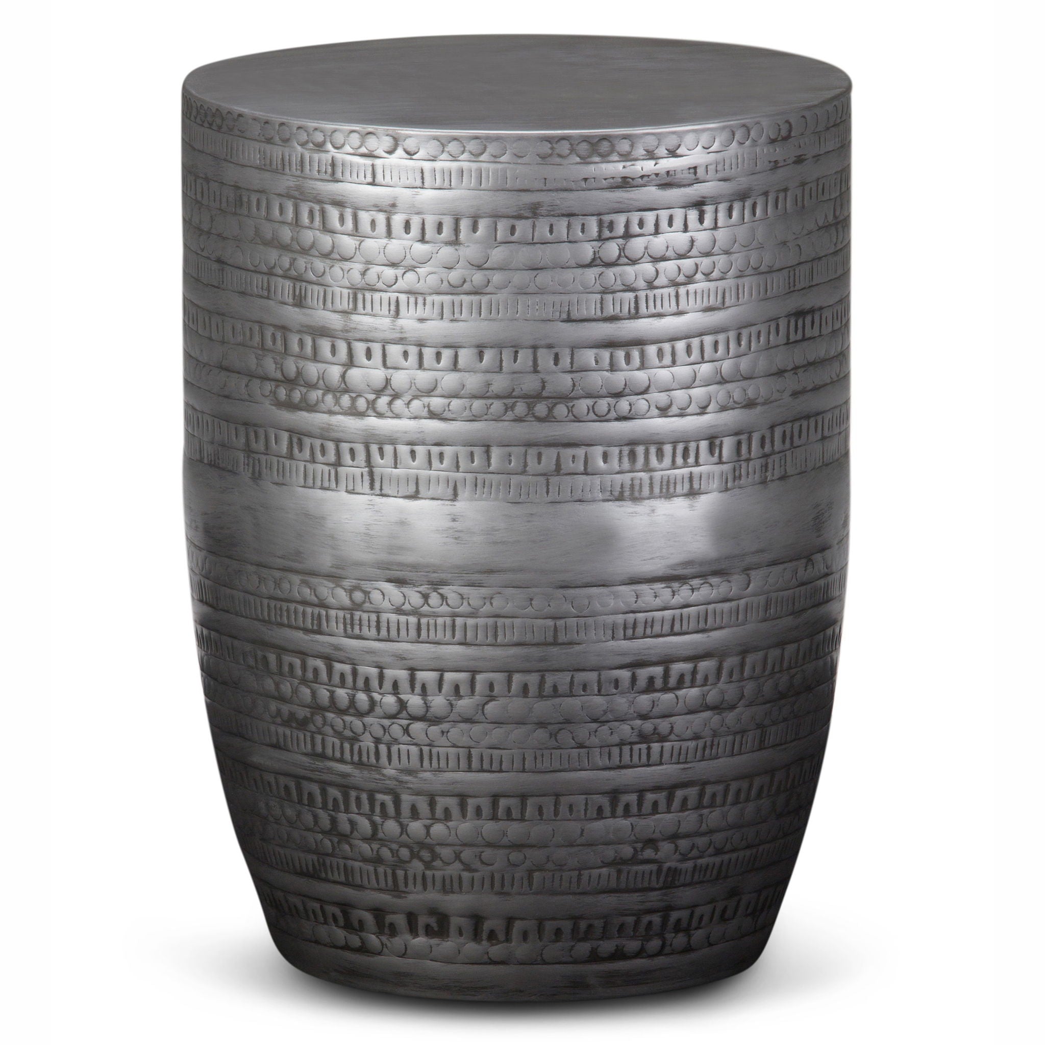 Johnsen - Handcrafted Large Metal Accent Table - Best Buy Furniture