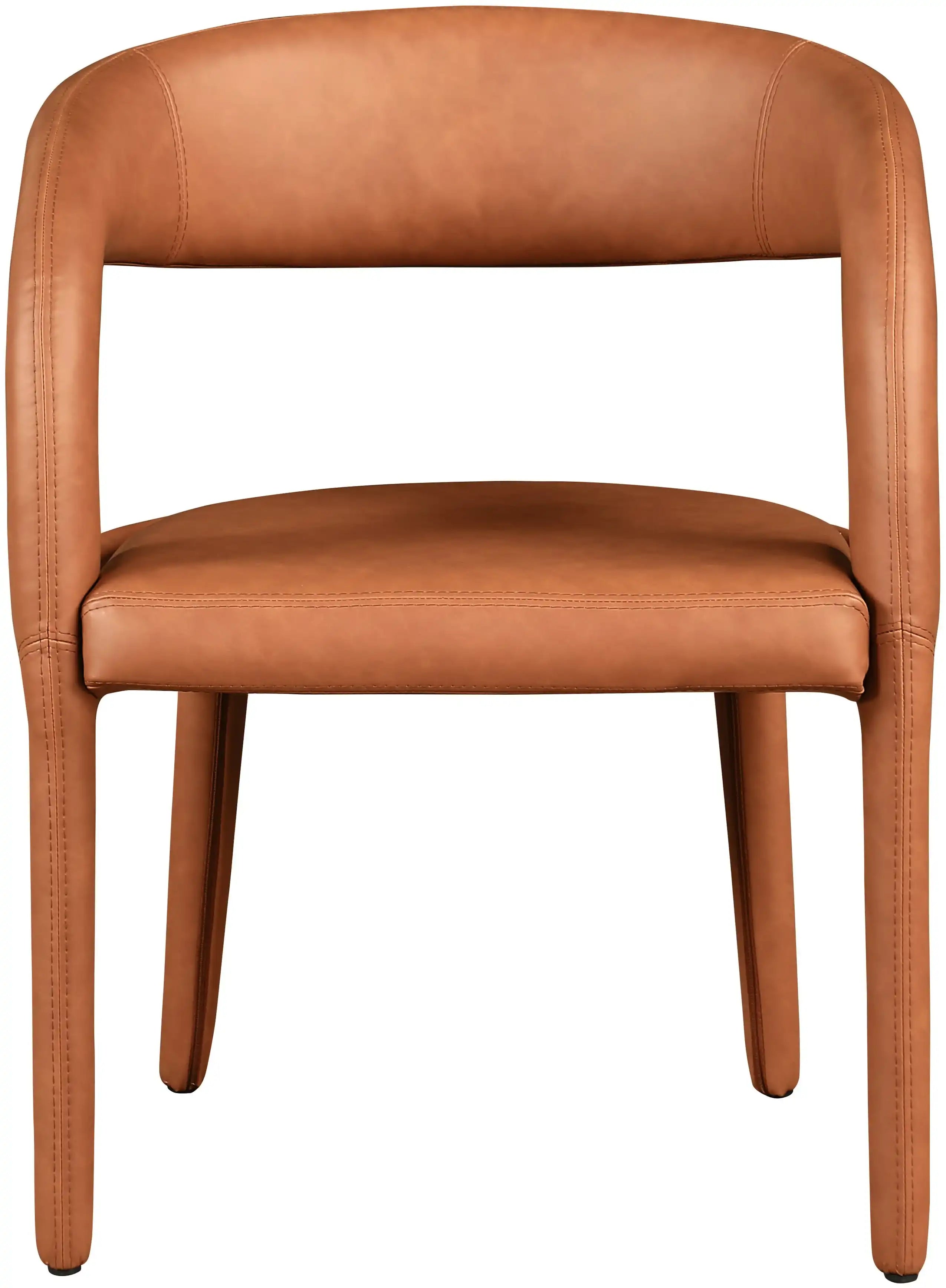 Sylvester - Dining Chair - Cognac - Best Buy Furniture