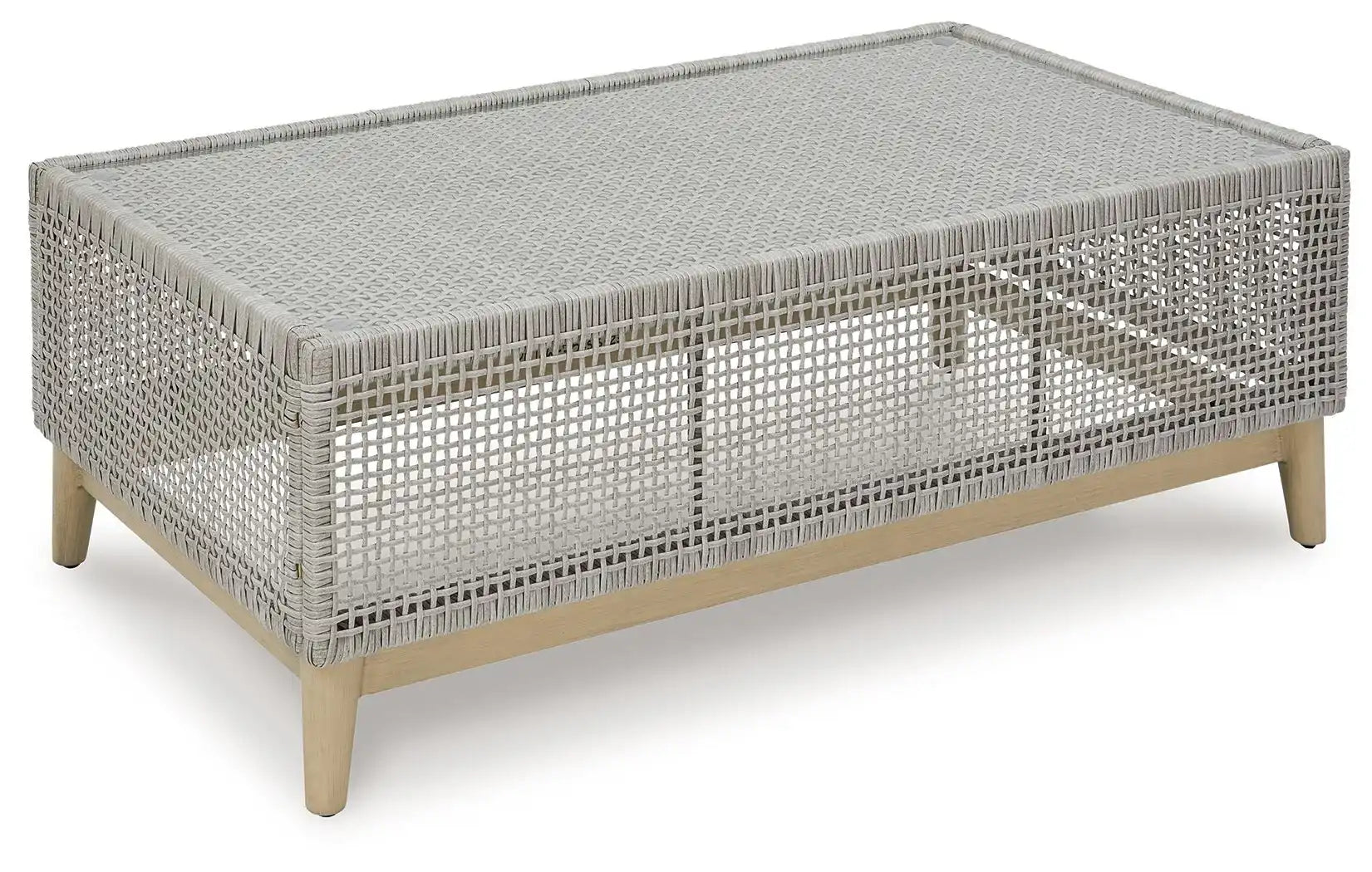 Seton Creek - Rectangular Cocktail Table - Gray - Best Buy Furniture