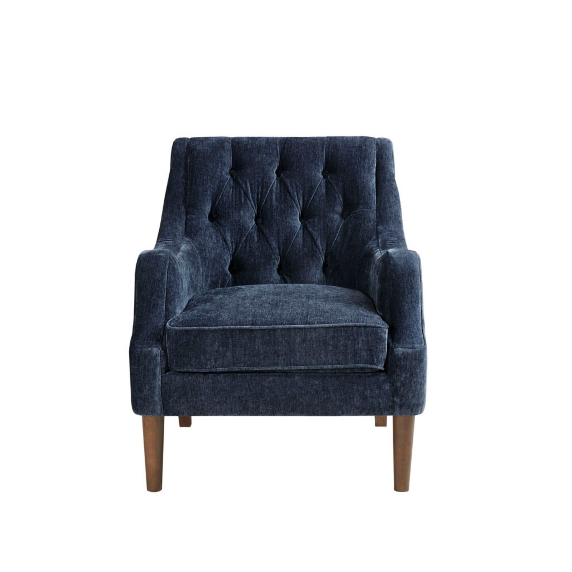 Button Tufted Accent Chair Vintage Style - Best Buy Furniture
