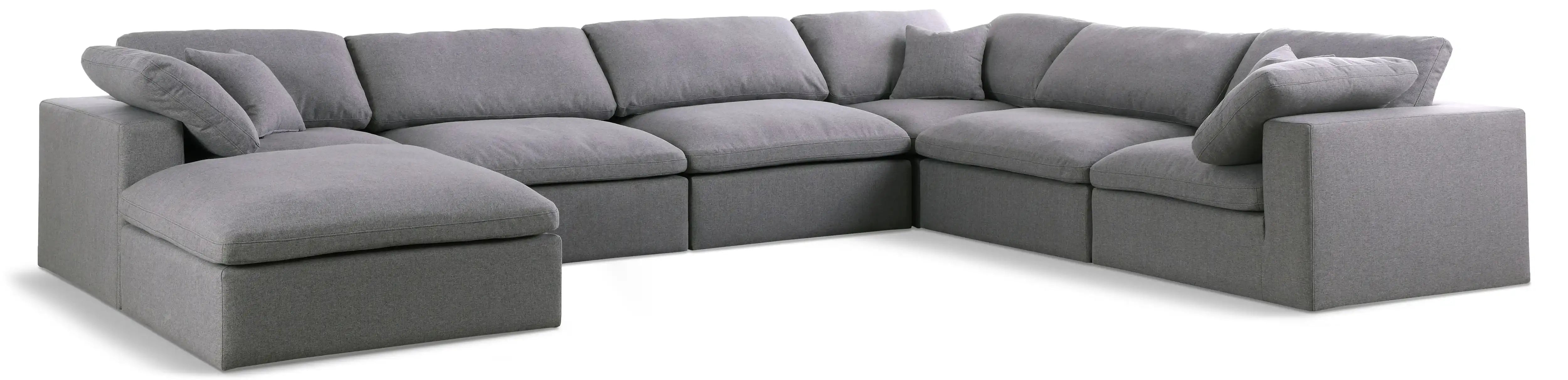 Serene - 7 Piece Modular Sectional - Best Buy Furniture
