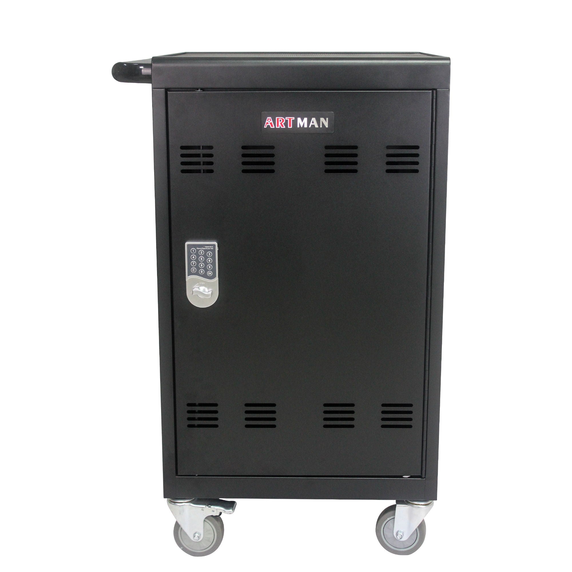 Mobile Charging Cart And Cabinet For Tablets Laptops 30 Device With Combination Lock - Best Buy Furniture