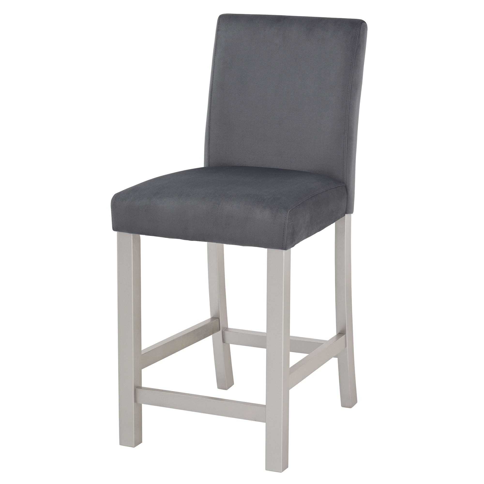 5 Pieces Counter Height Table Set, Kitchen Table With Square Table And 4 Upholstered Chairs - Best Buy Furniture