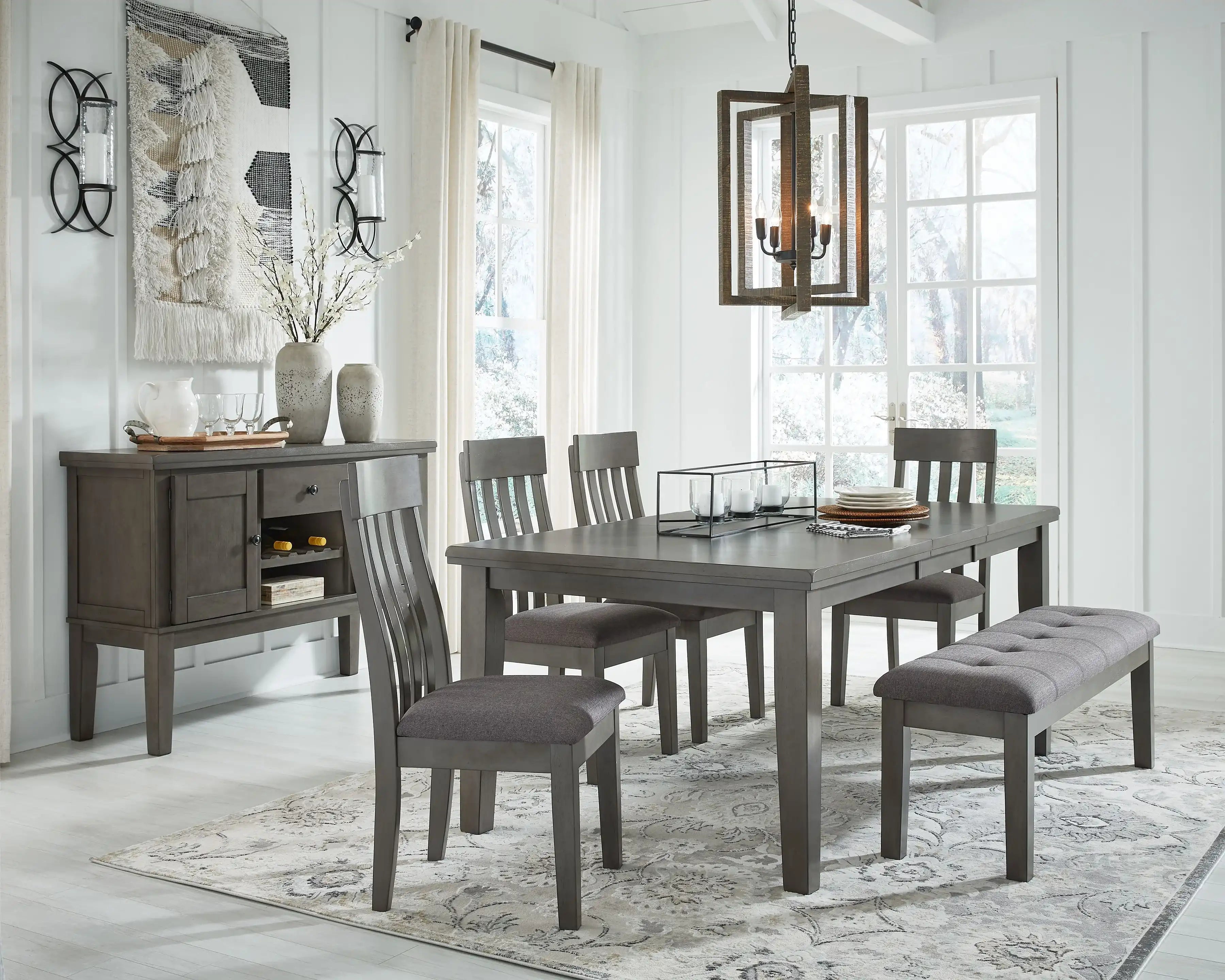 Hallanden - Dining Room Set - Best Buy Furniture