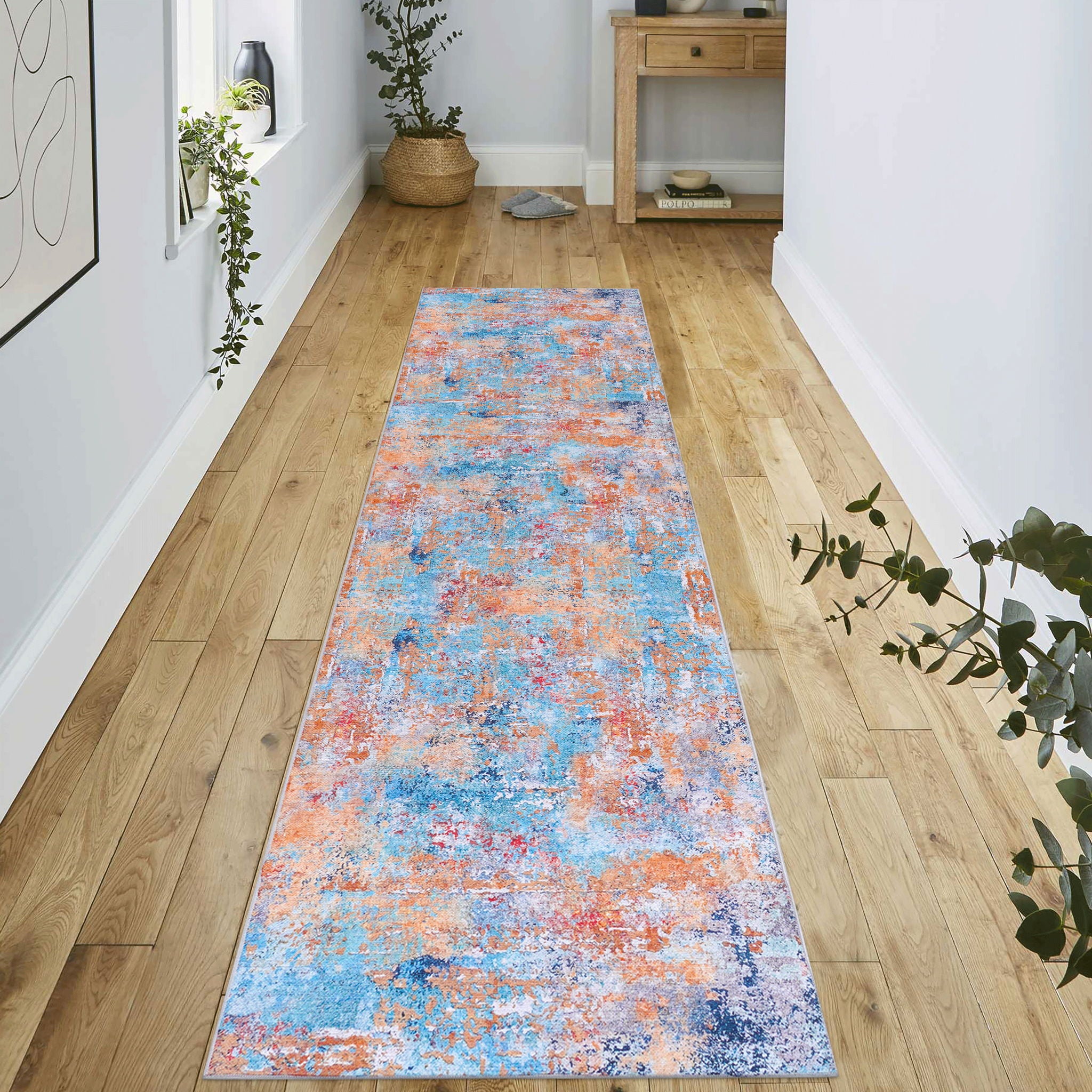 Maval - Stunning Washable Runner Rug - Best Buy Furniture