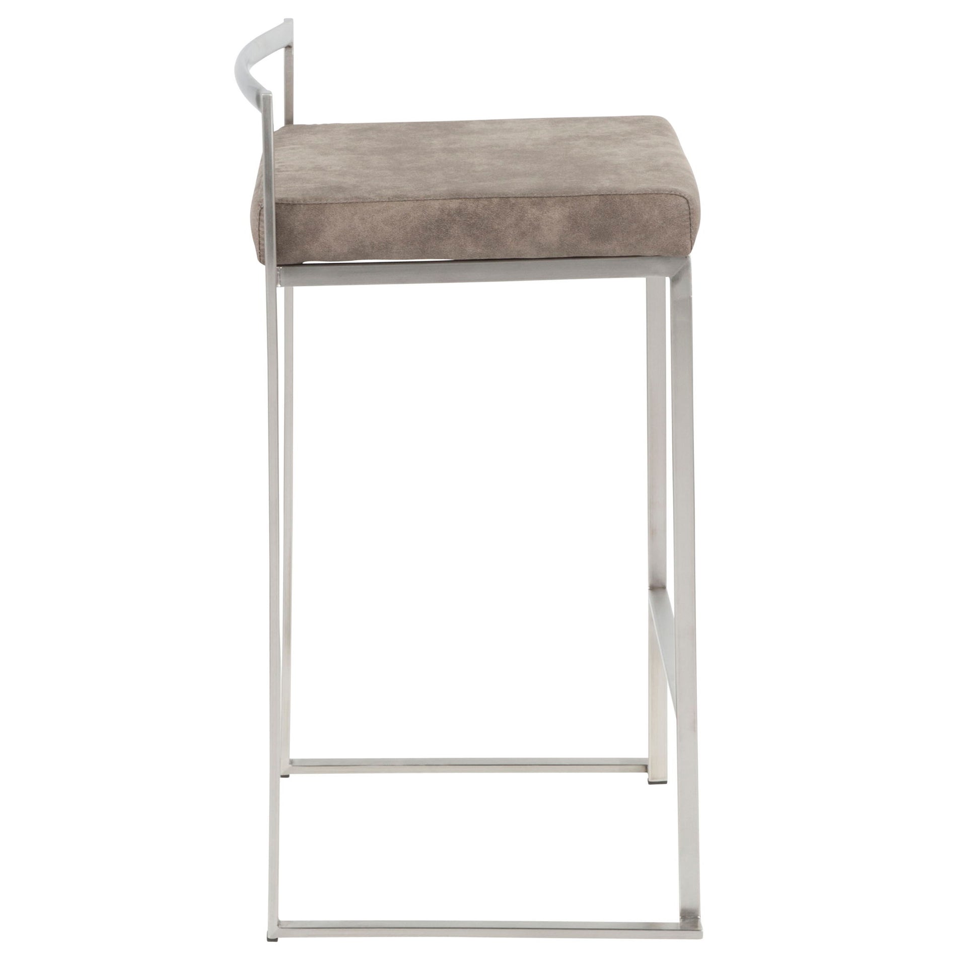 Fuji - Contemporary Elegant Stackable Counter Stool Set - Best Buy Furniture