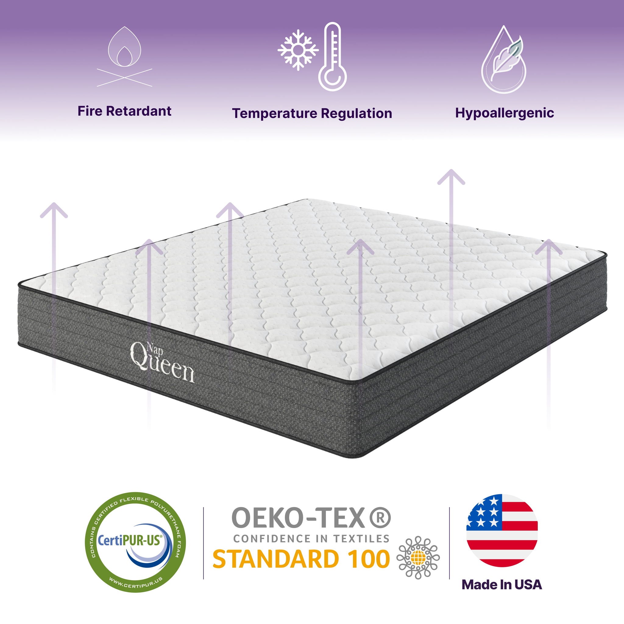 Victoria - 12" Cooling Gel Hybrid Mattress - Best Buy Furniture