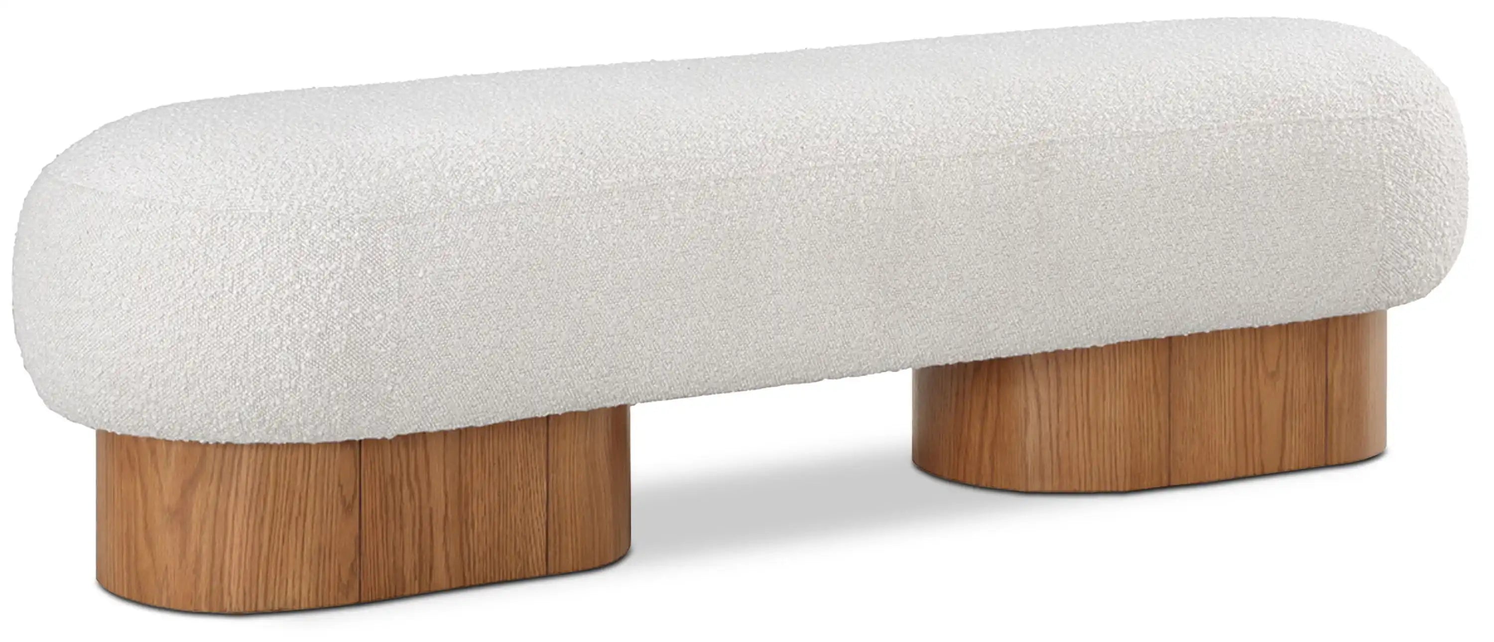 Robertson - Bench - Cream - Best Buy Furniture