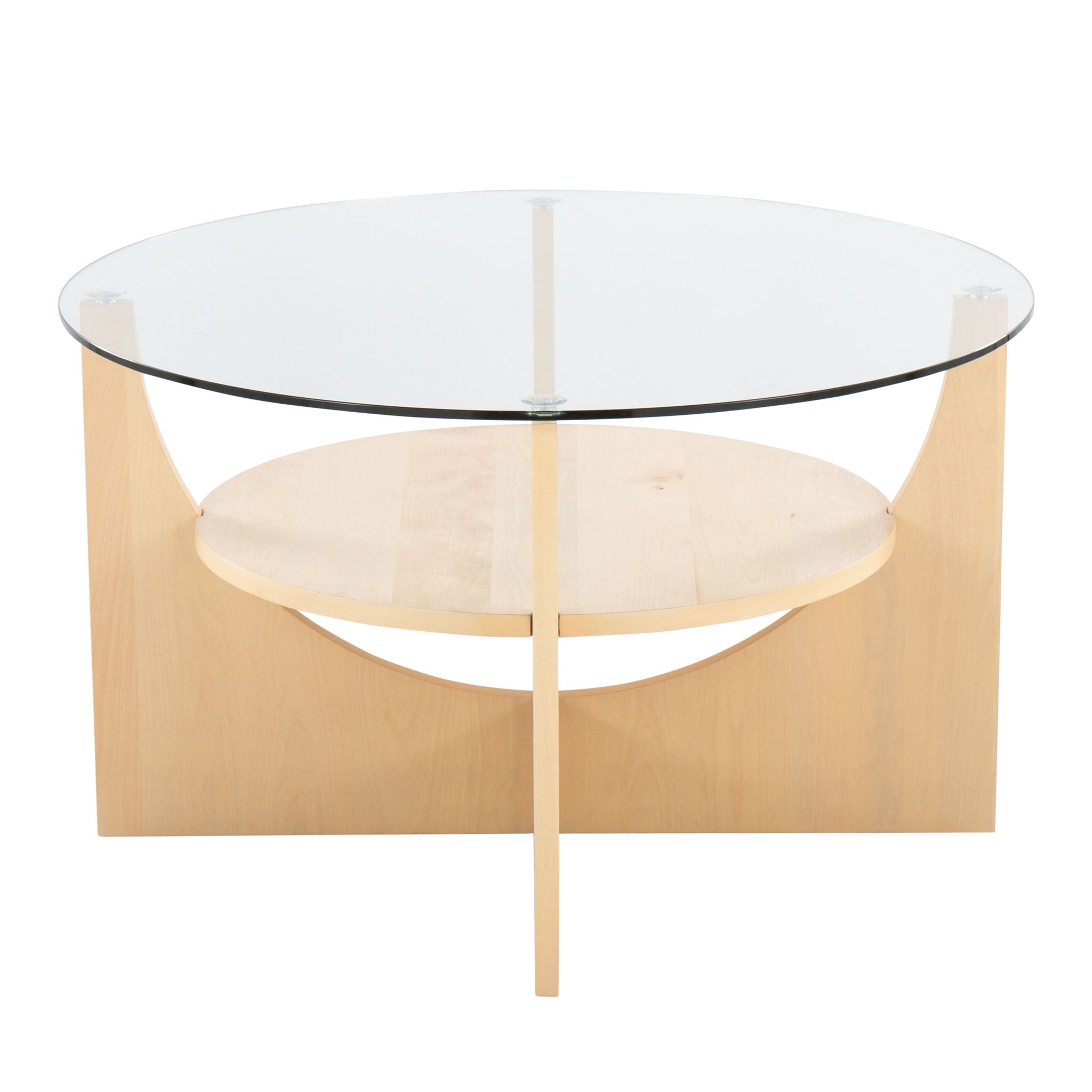U - Shaped Contemporary Coffee Table - Best Buy Furniture