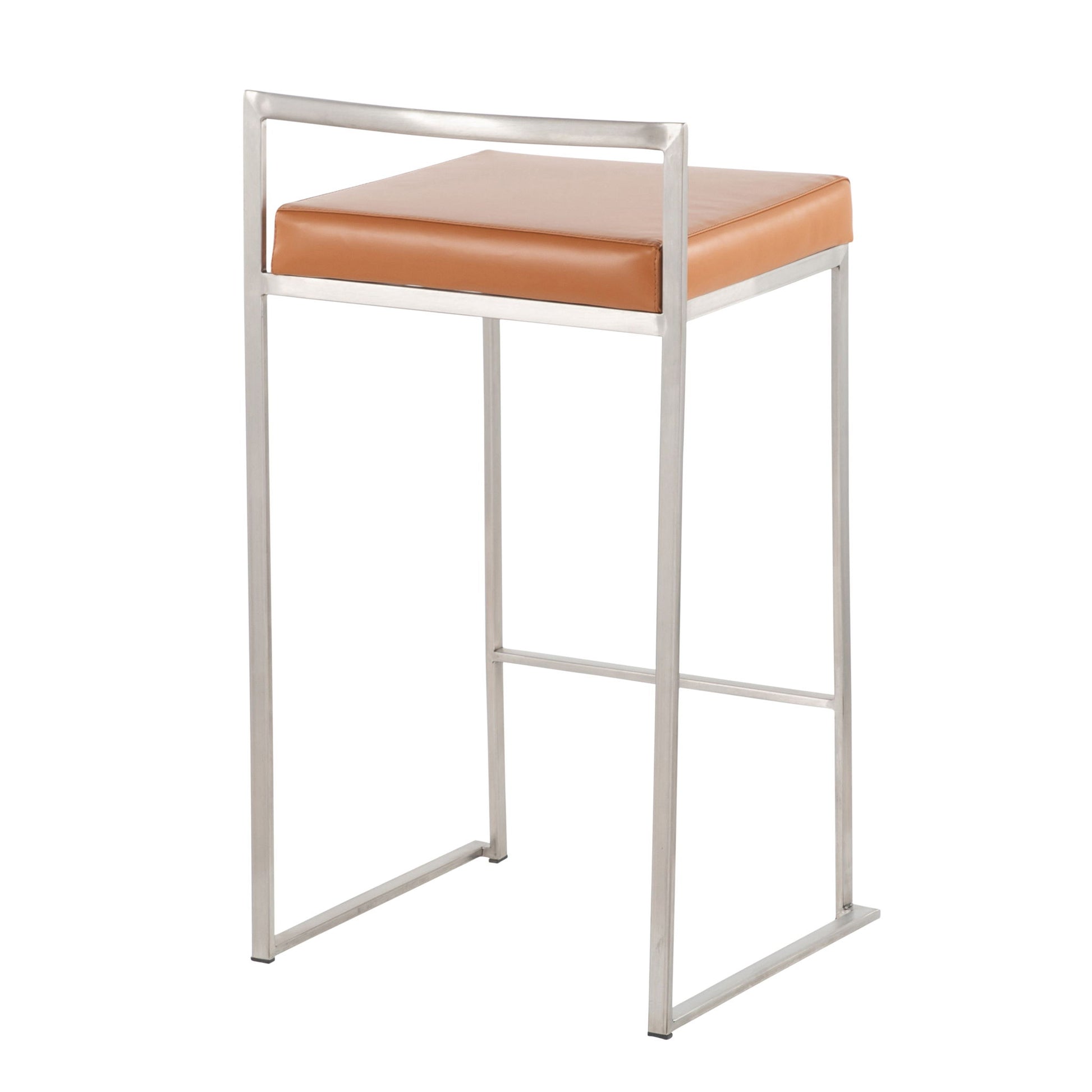 Fuji - Contemporary Elegant Stackable Counter Stool Set - Best Buy Furniture