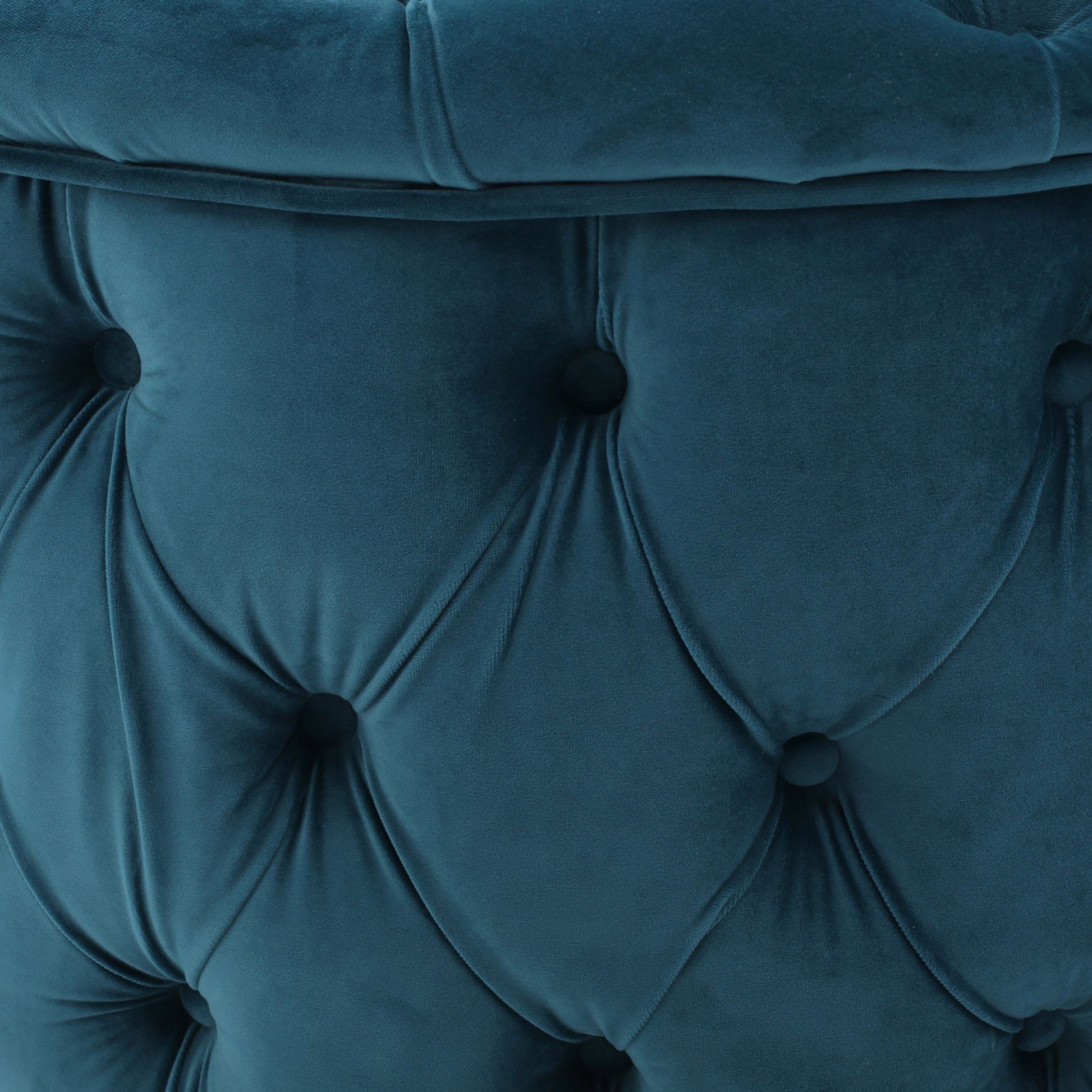 Modern Glam Ottoman Velvet - Best Buy Furniture