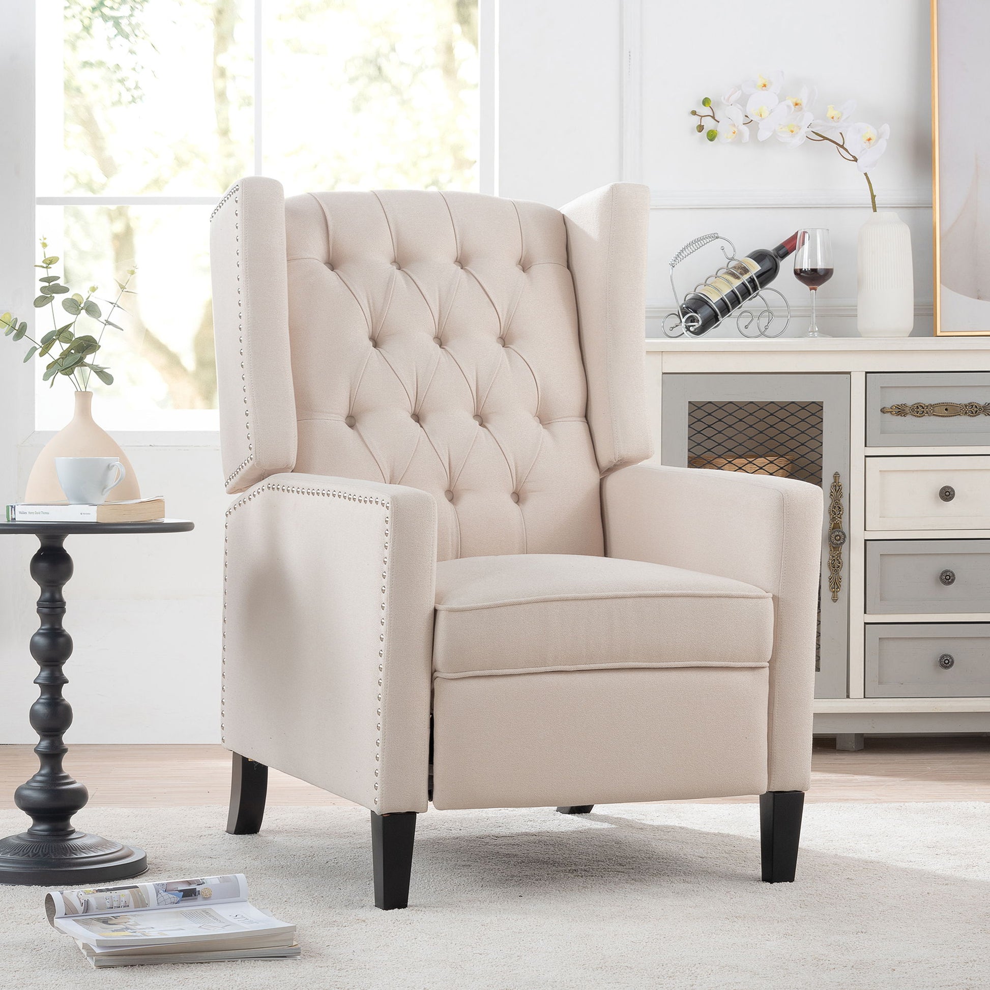 Manual Wing Chair Recliner - Best Buy Furniture