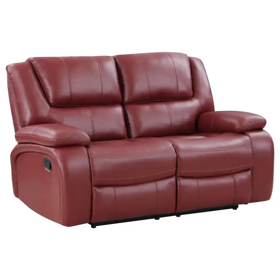 Camila - Upholstered Motion Reclining Loveseat - Best Buy Furniture