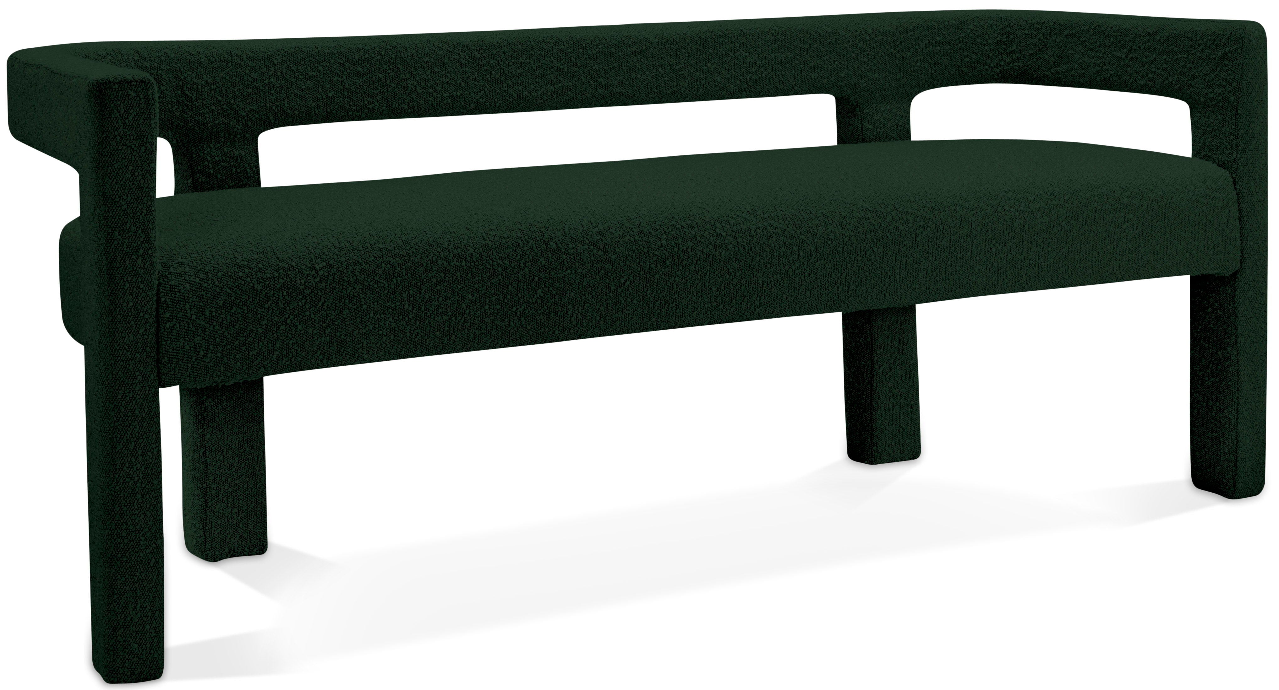 Athena - Boucle Fabric Bench - Best Buy Furniture