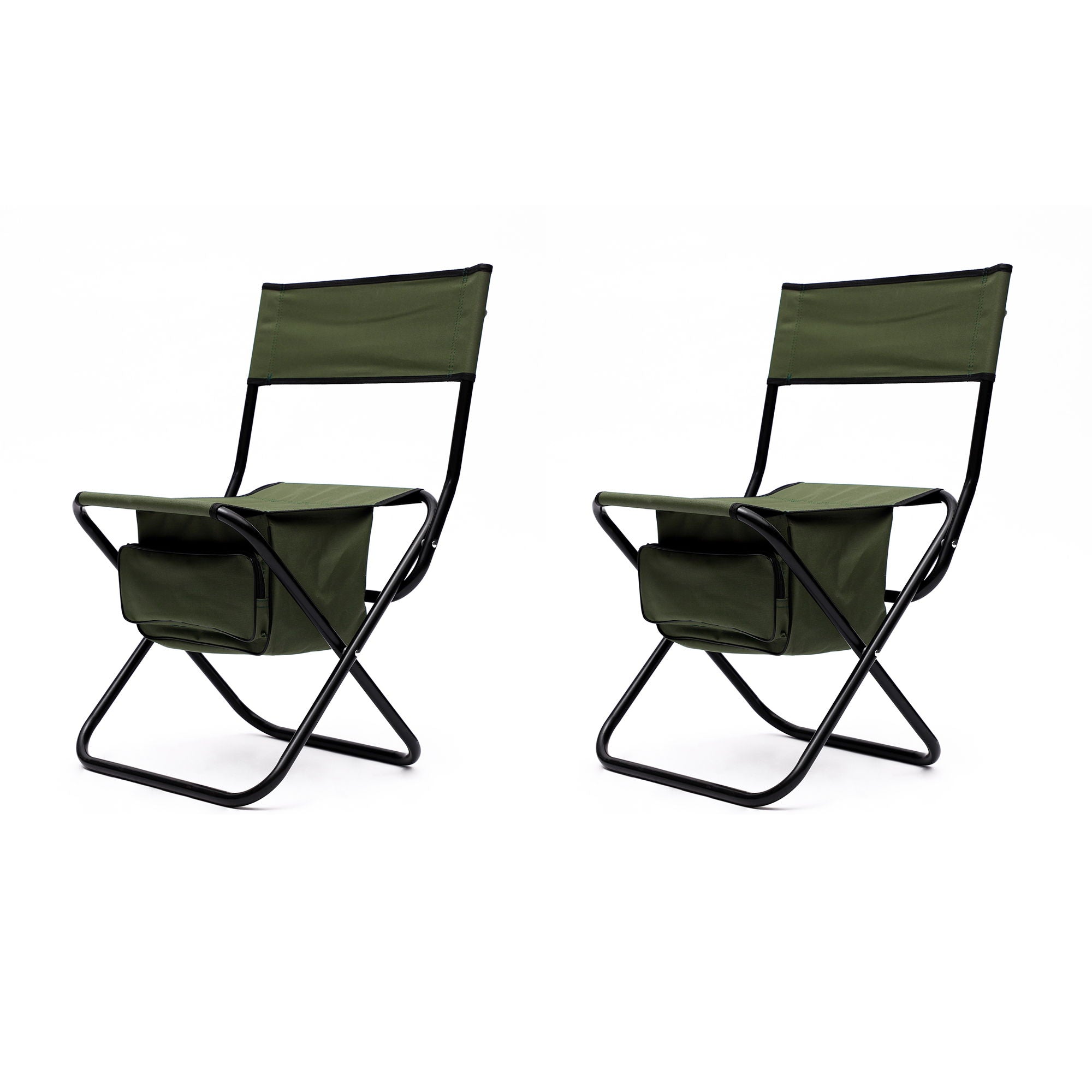 Folding Outdoor Chairs With Storage Bag, Portable Chair For Indoor, Outdoor Camping, Picnics And Fishing - Best Buy Furniture
