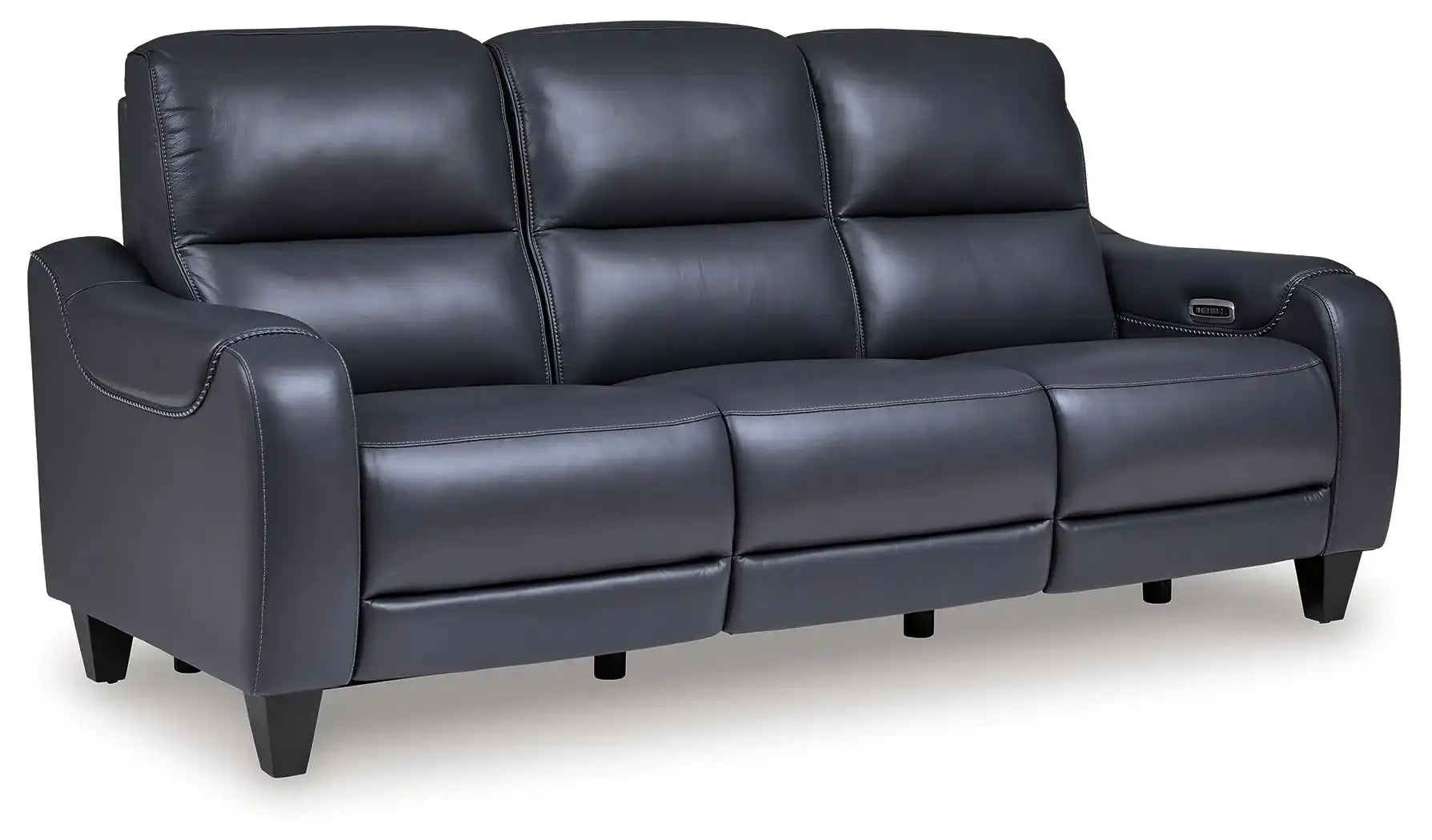 Mercomatic - Power Reclining Sofa With Adj Headrest - Best Buy Furniture