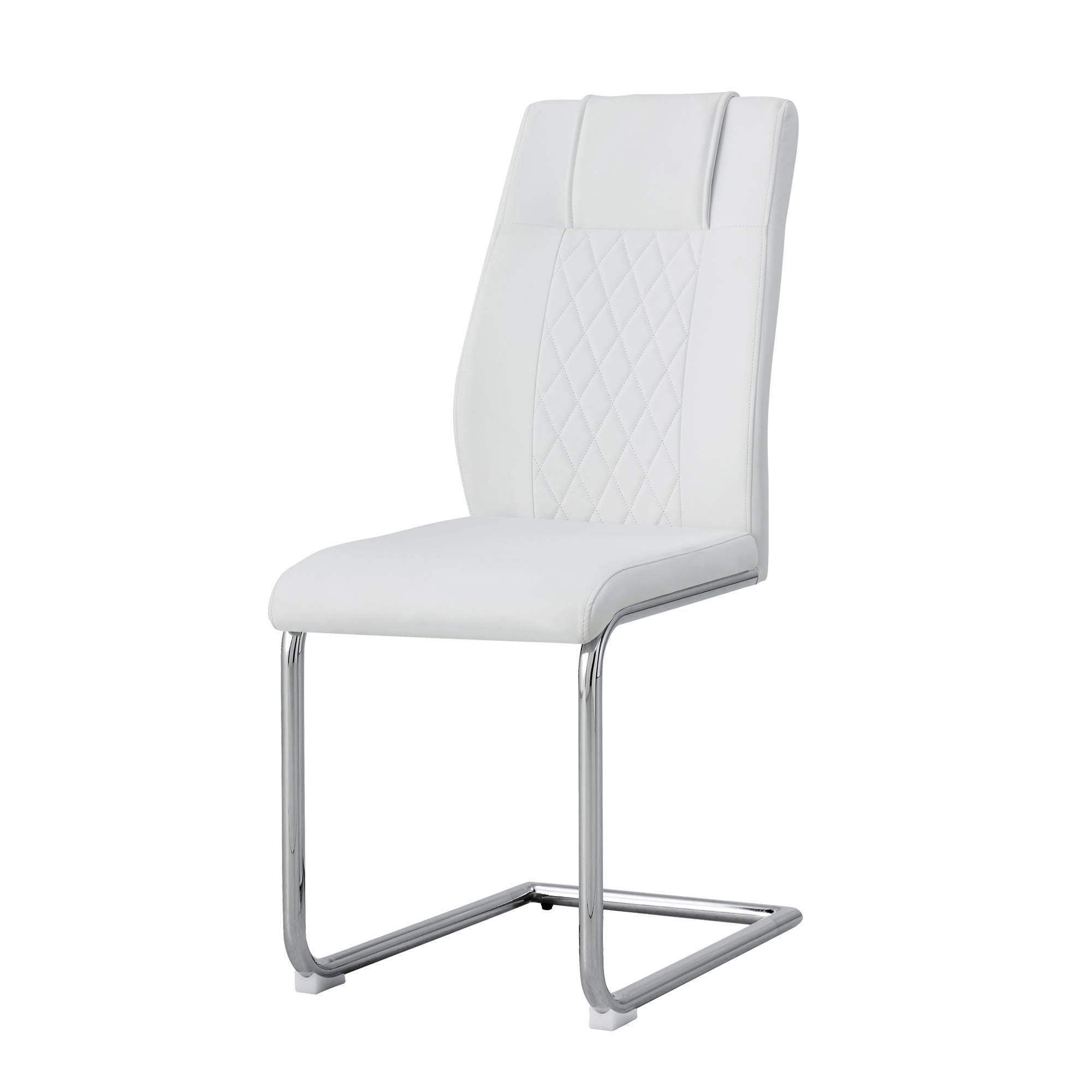 Modern Dining Chairs With Padded Seat, Metal Legs - Best Buy Furniture