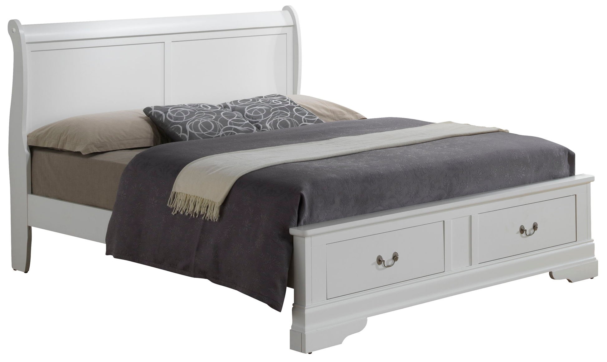 Louis Phillipe - Storage Bed - Best Buy Furniture