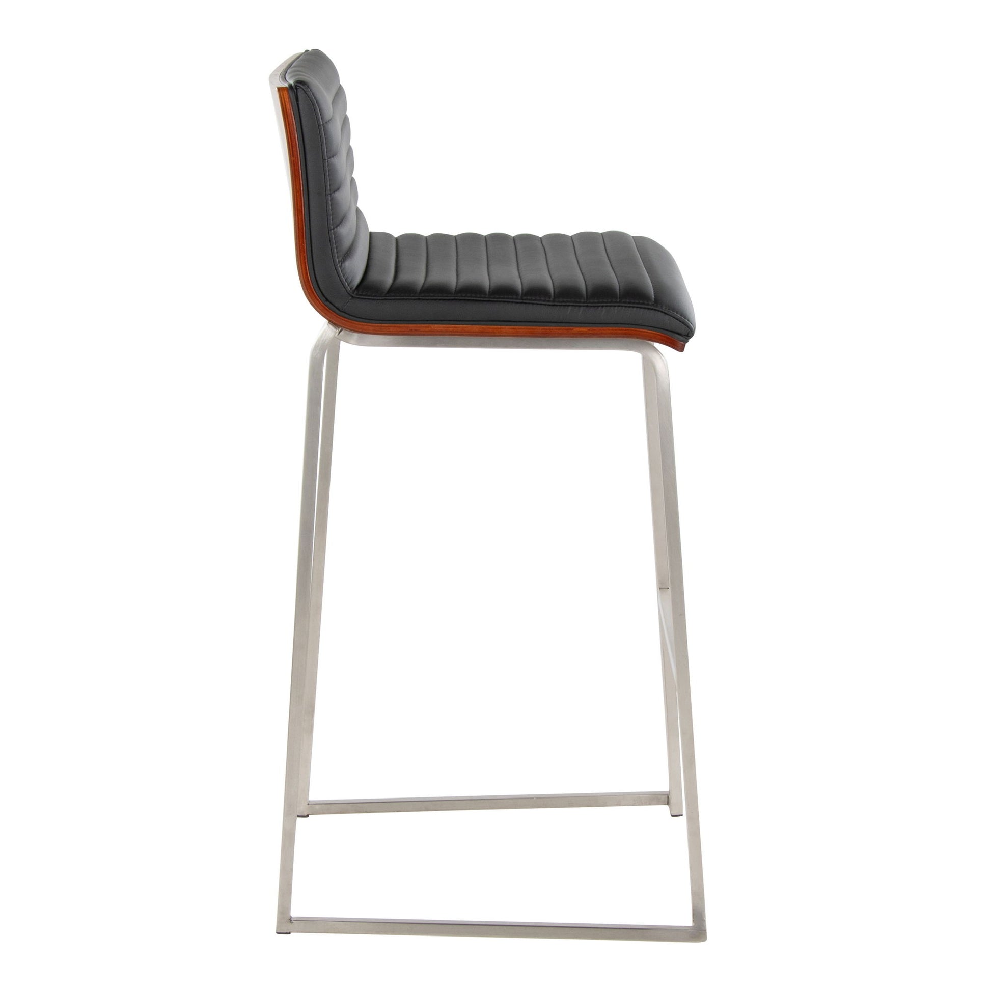 Mason Mara - Contemporary Fixed Height Barstool (Set of 2) - Best Buy Furniture