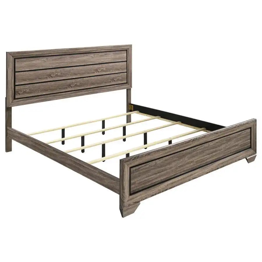 Kauffman - Wood Panel Bed - Best Buy Furniture