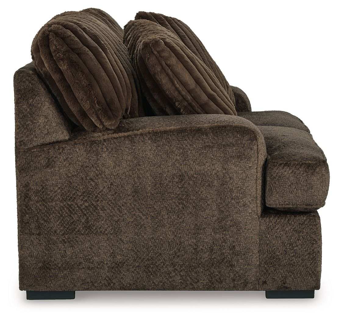 Aylesworth - Loveseat - Chocolate - Best Buy Furniture