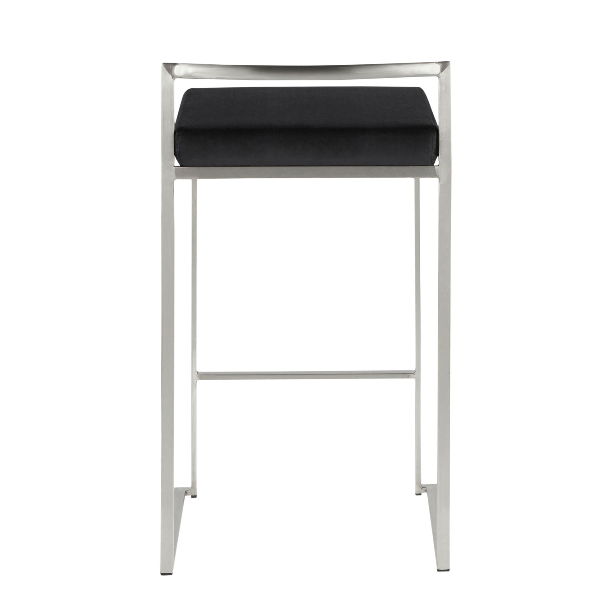 Fuji - Contemporary Elegant Stackable Counter Stool Set - Best Buy Furniture