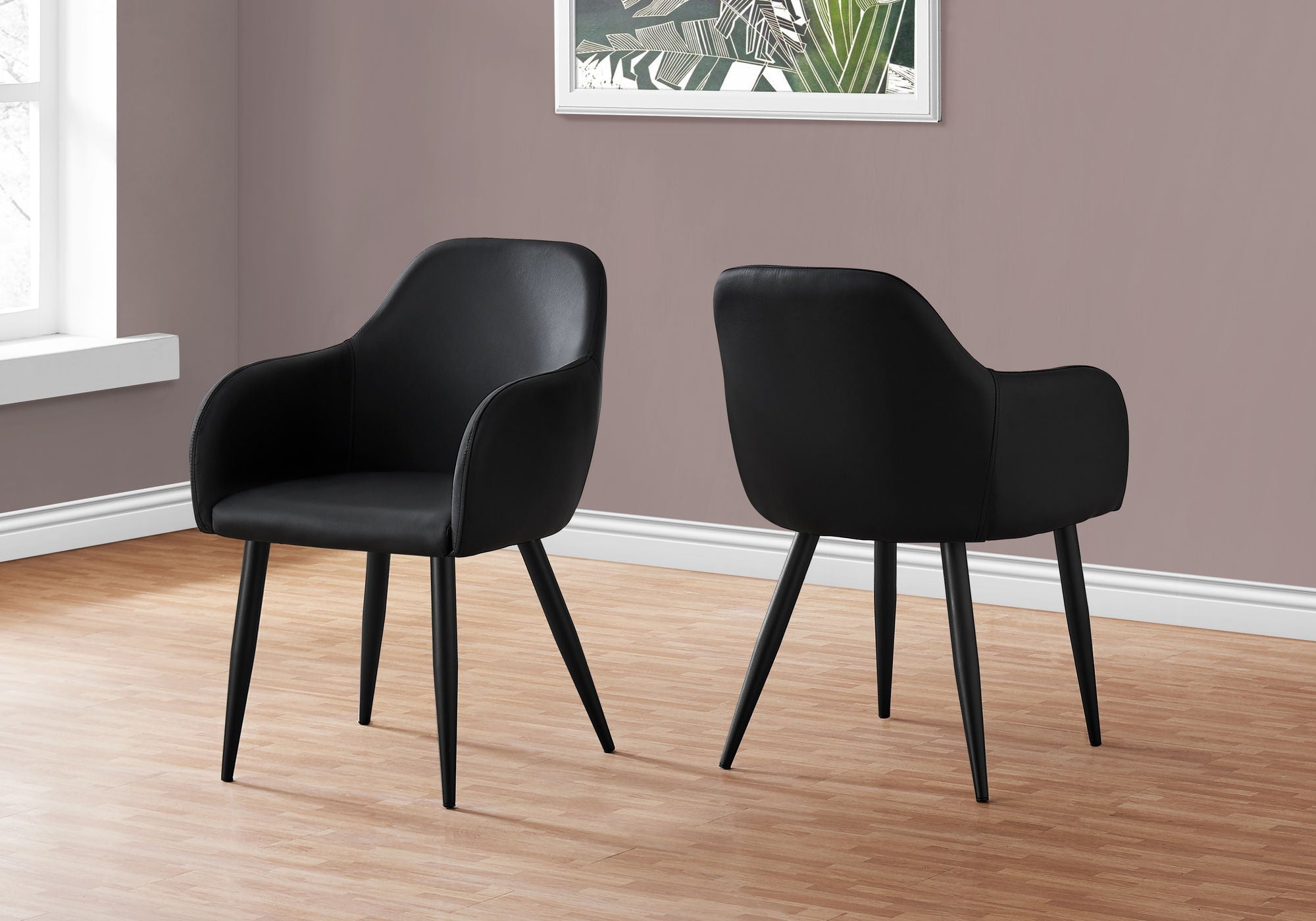 Dining Chair Side, Upholstered For Dining Room, Contemporary & Modern (Set of 2) - Best Buy Furniture
