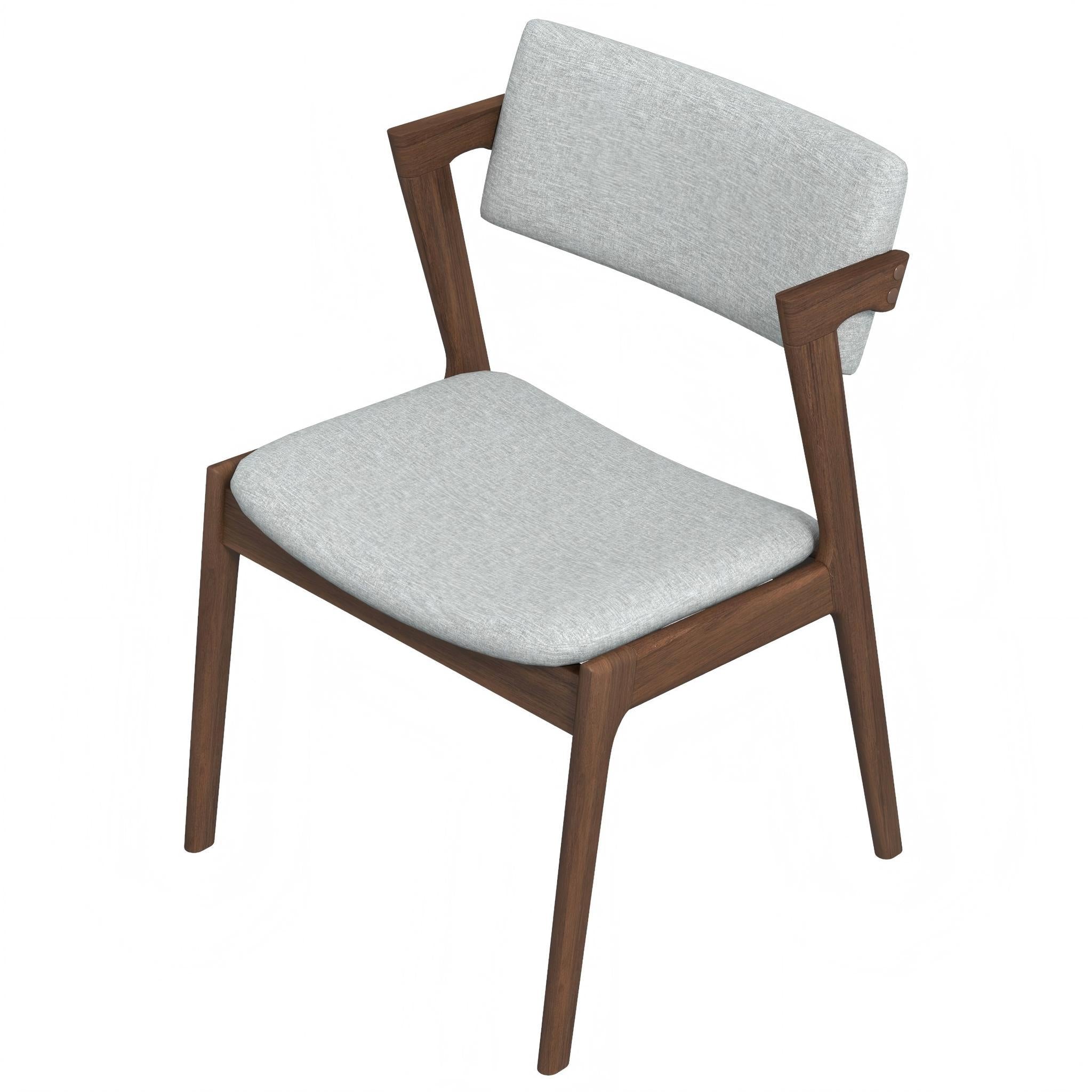 Edwin - Mid-Century Modern Dining Chair (Set of 2) - Best Buy Furniture
