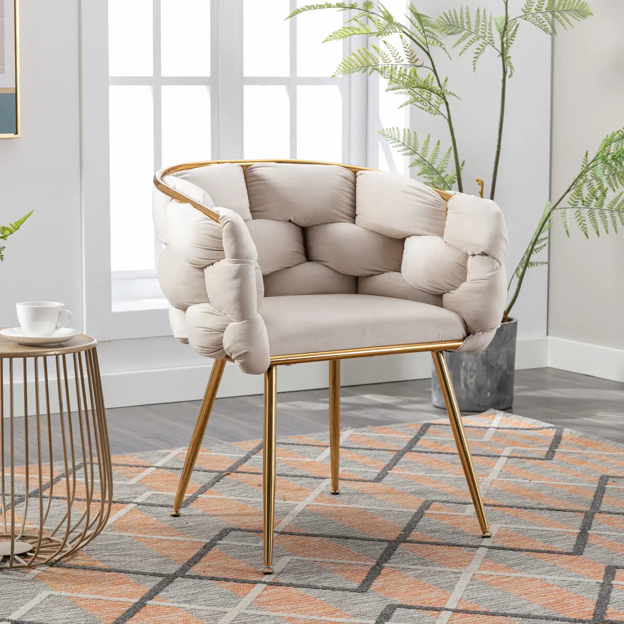 Luxury modern velvet single chair - Best Buy Furniture
