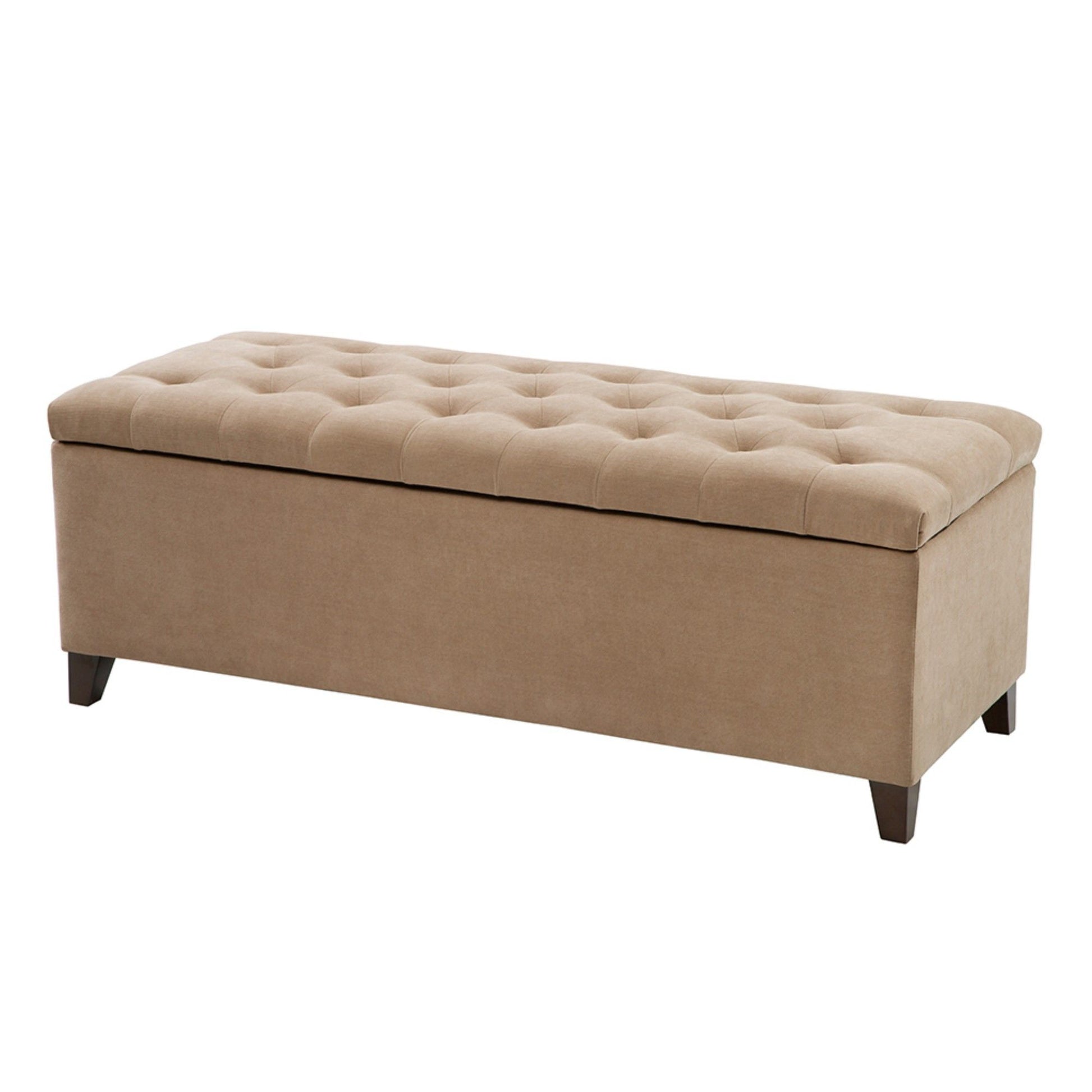 Elegant Design Tufted Top, Soft Close Storage Bench - Best Buy Furniture