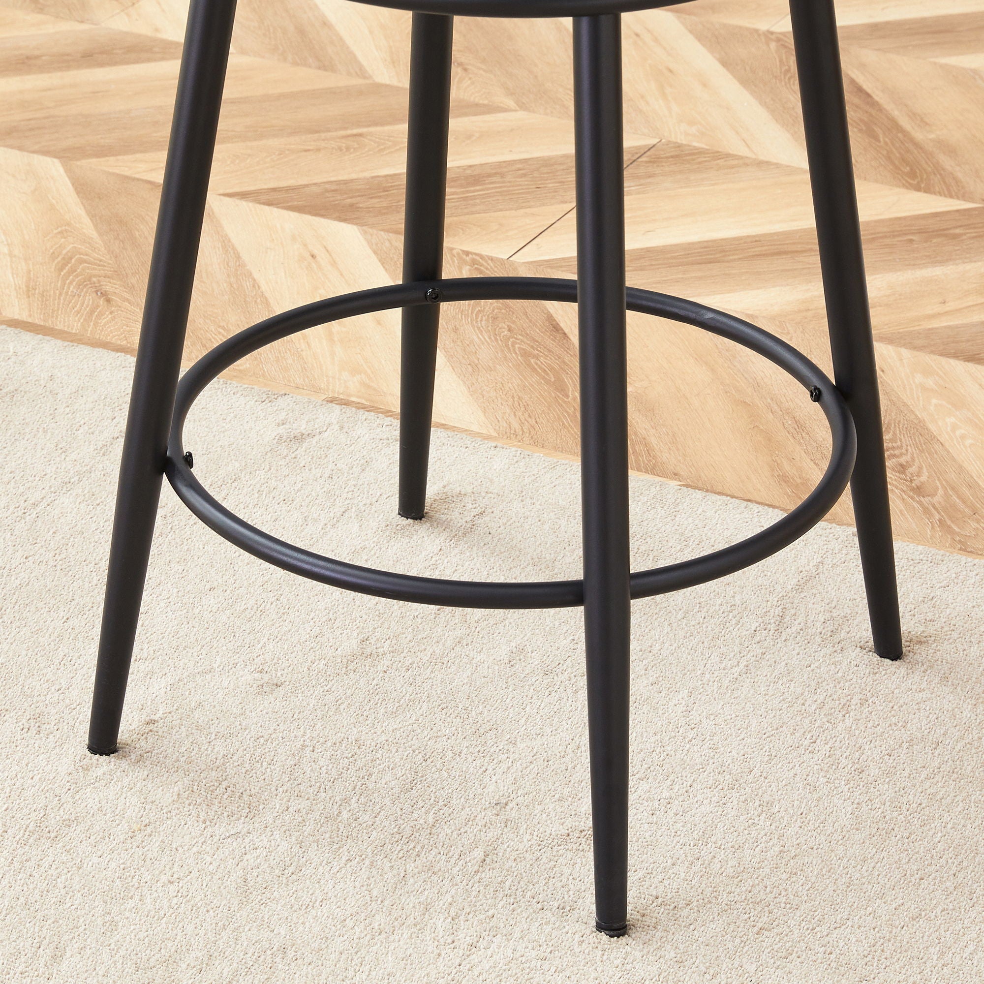 Fashionable Ergonomic High Legged Bar Chairs (Set of 2) - Best Buy Furniture