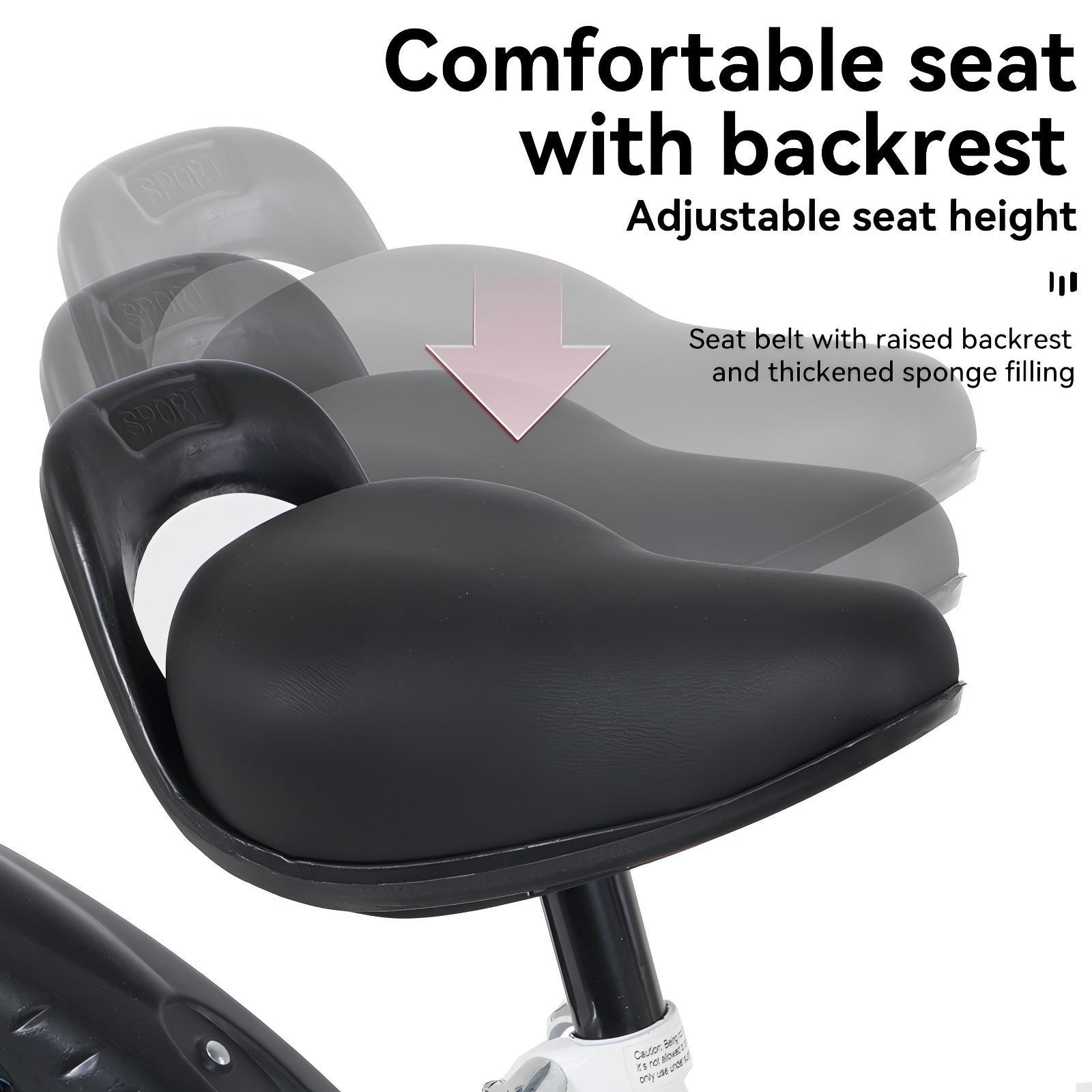 Fkznpj - 16" Sporty Kids Bike With Training Wheels And Stand Adjustable Saddle Suitable For Boys And Girls Aged 4 - 8 Years Tall Height 41 - 46" Available In A Variety Of Colors - Best Buy Furniture