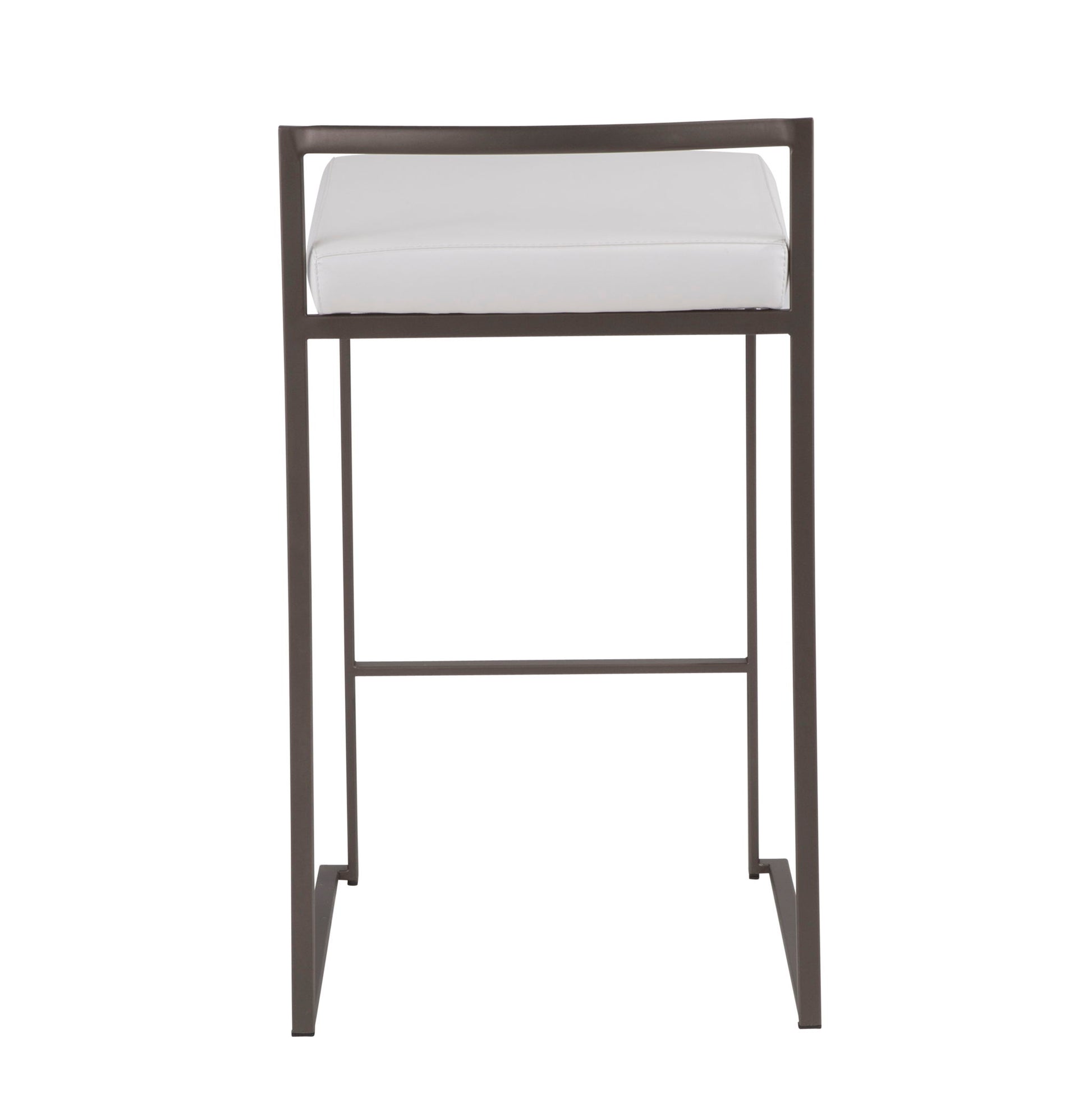 Fuji - Industrial Stackable Counter Stool Elegant Design - Best Buy Furniture