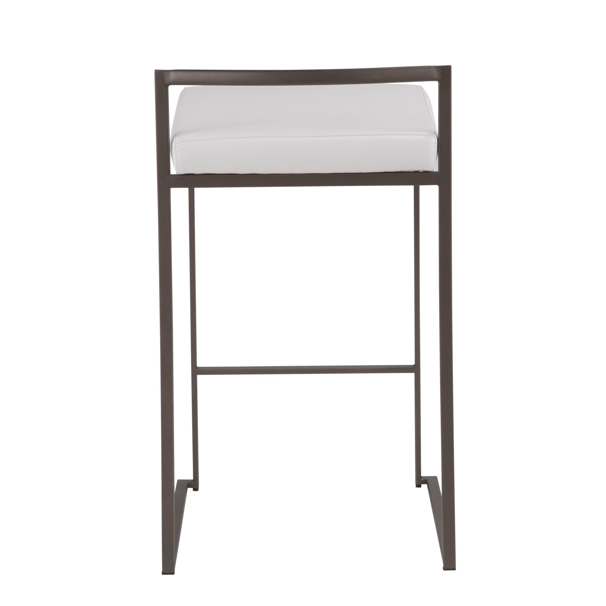 Fuji - Industrial Stackable Counter Stool Elegant Design - Best Buy Furniture