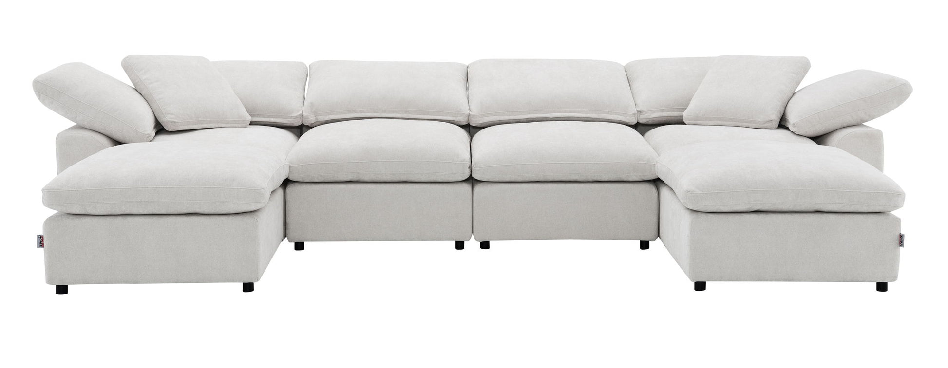 Naveen - Modular Sectional With Ottoman - Best Buy Furniture