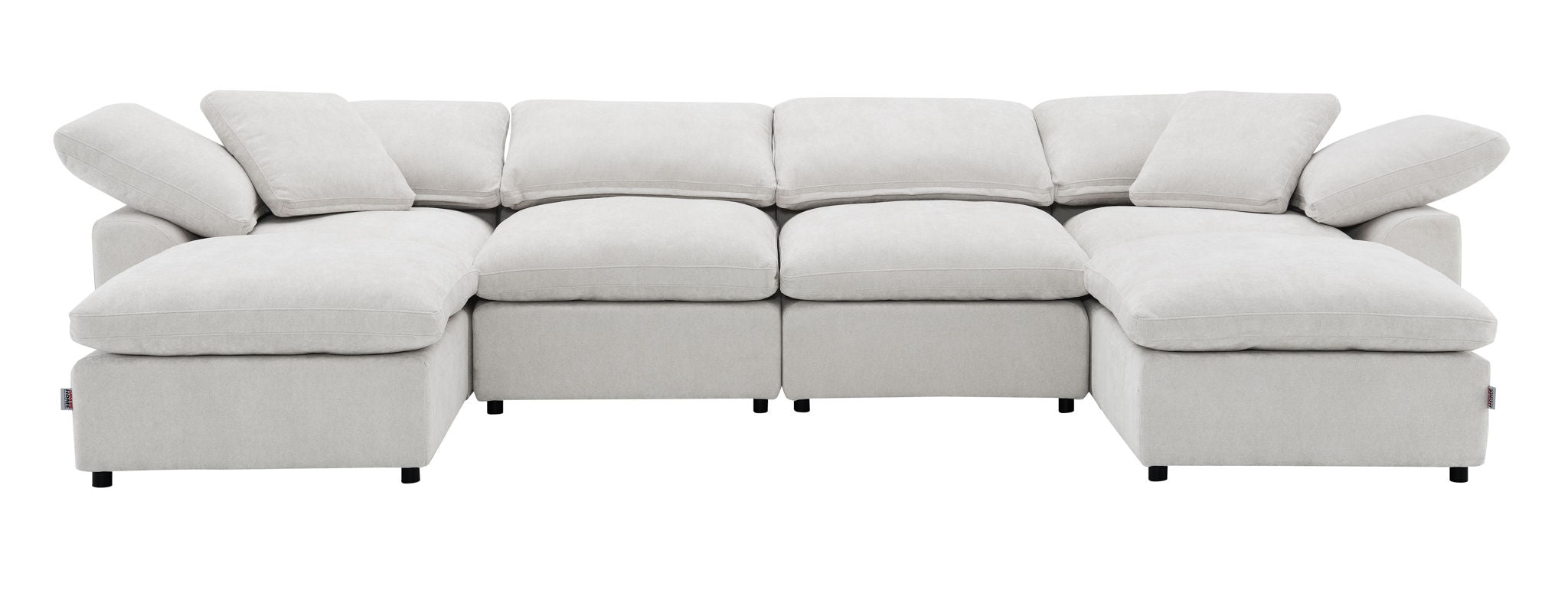 Naveen - Modular Sectional With Ottoman - Best Buy Furniture