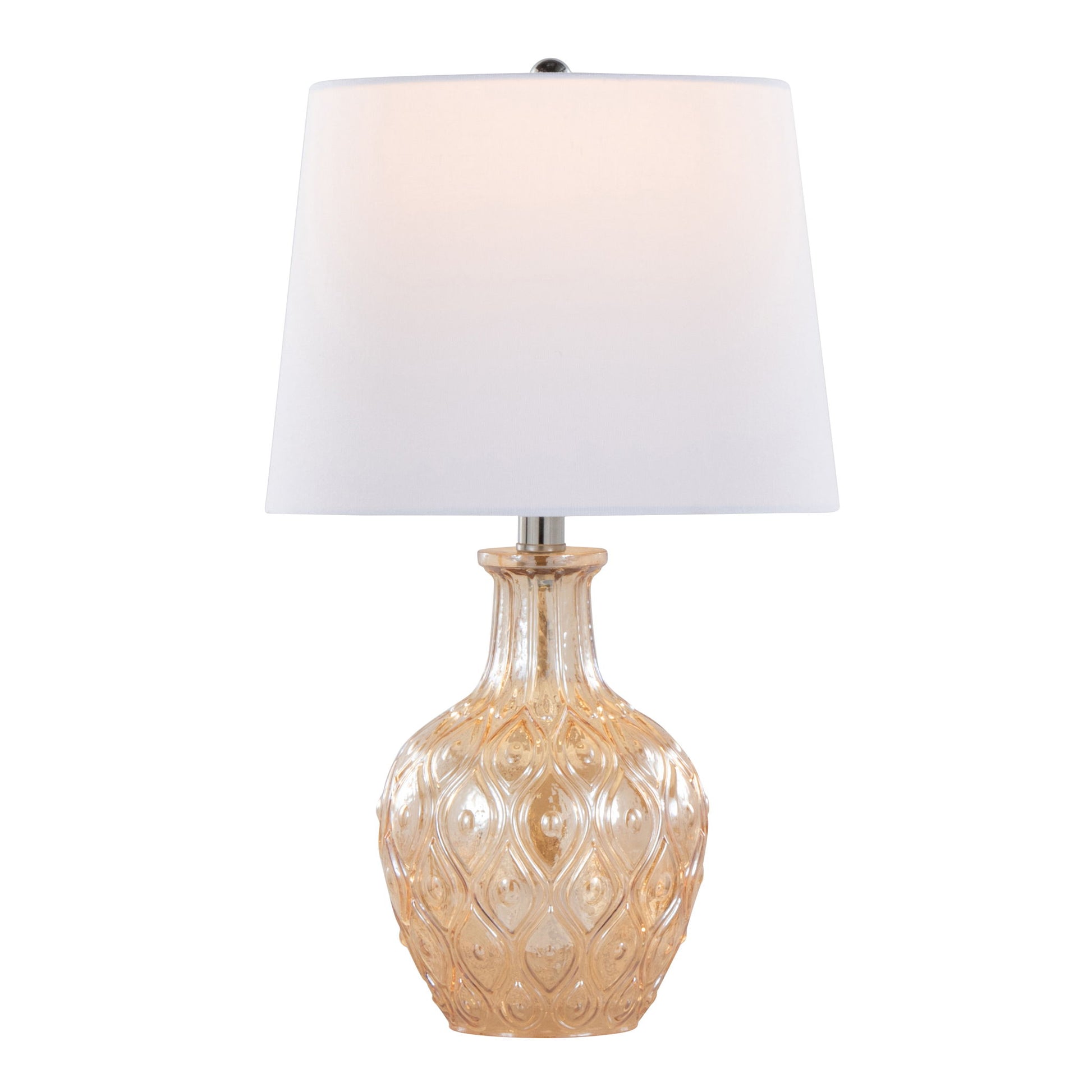 Gloria - Round Contemporary Lamp (Set of 2) - Best Buy Furniture