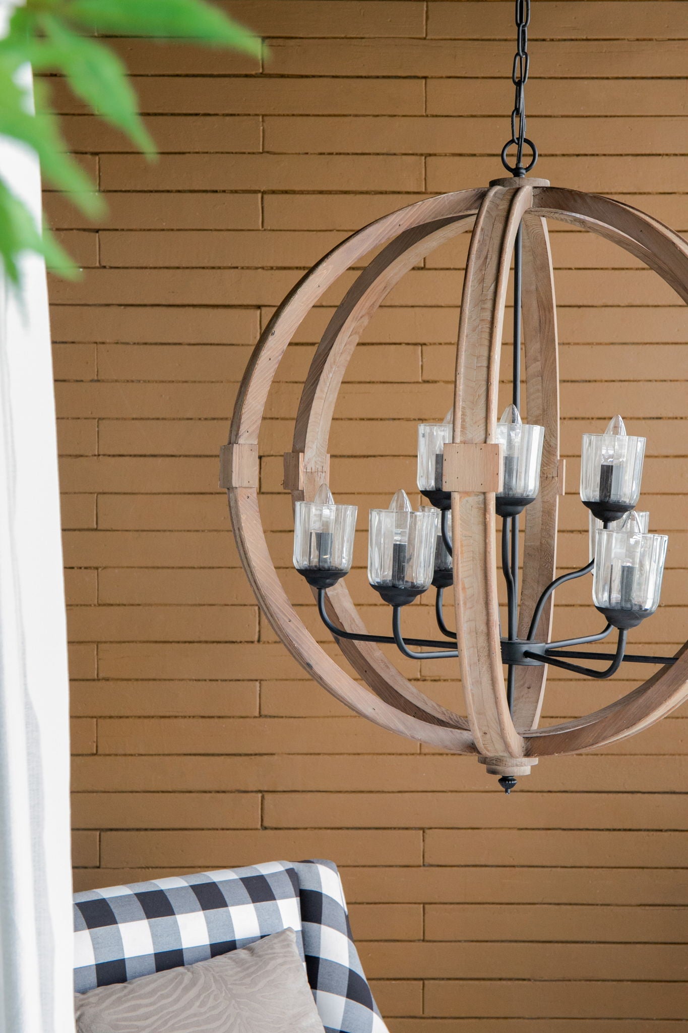 Chandelier, Hanging Light Fixture With Adjustable Chain For Kitchen, Bulb Not Included - Best Buy Furniture