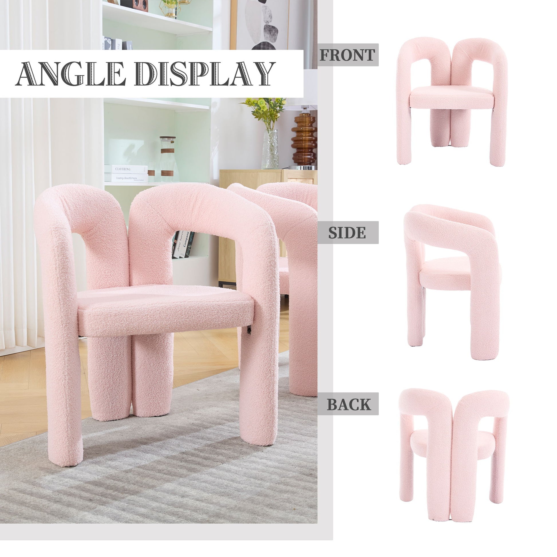 Coolmore Contemporary Designed Accent / Dining Chair With Armrests - Best Buy Furniture