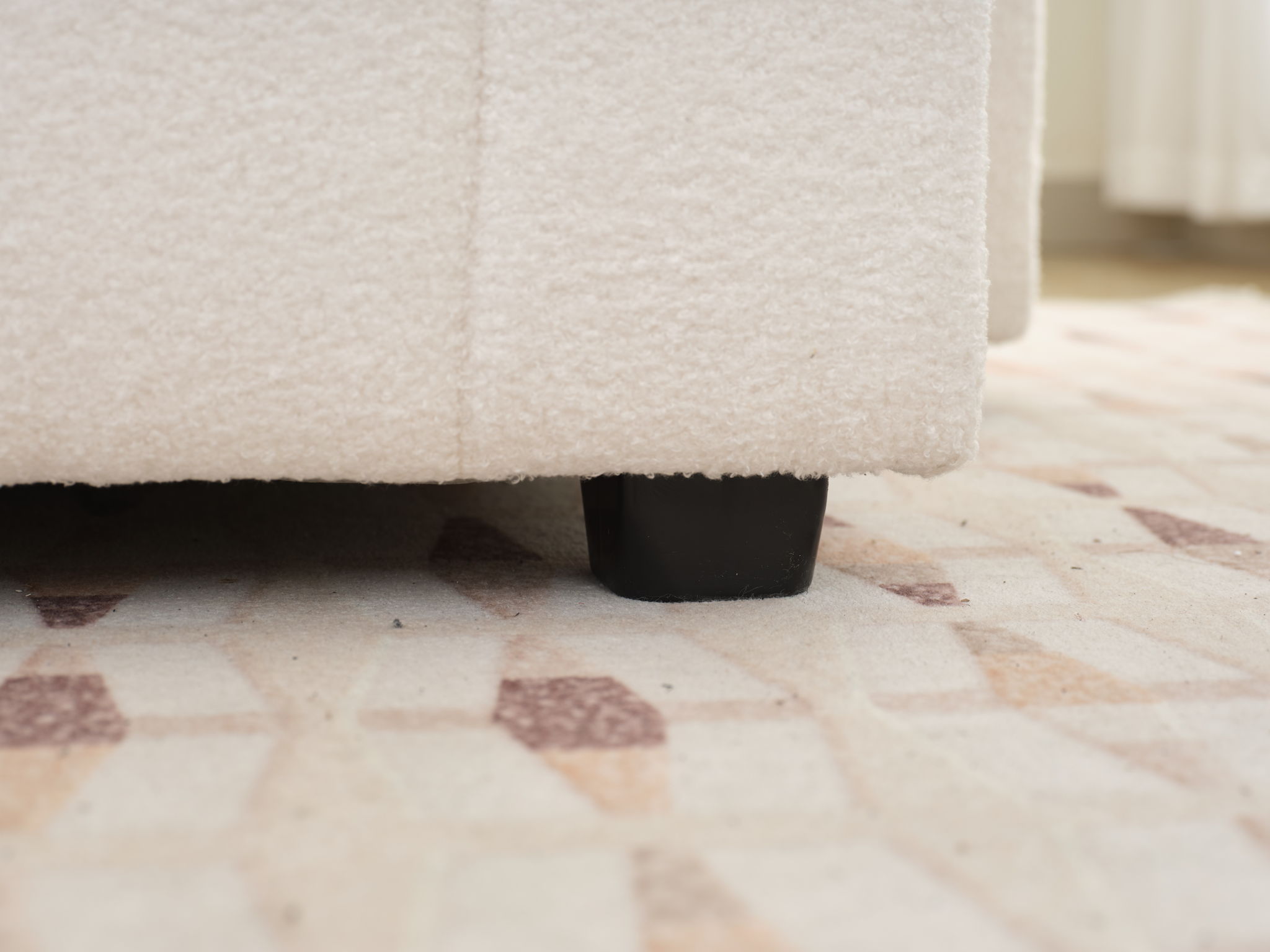 Jessica - Lamb Wool Sectional Sofa With Chaise, Versatile Configuration - Best Buy Furniture