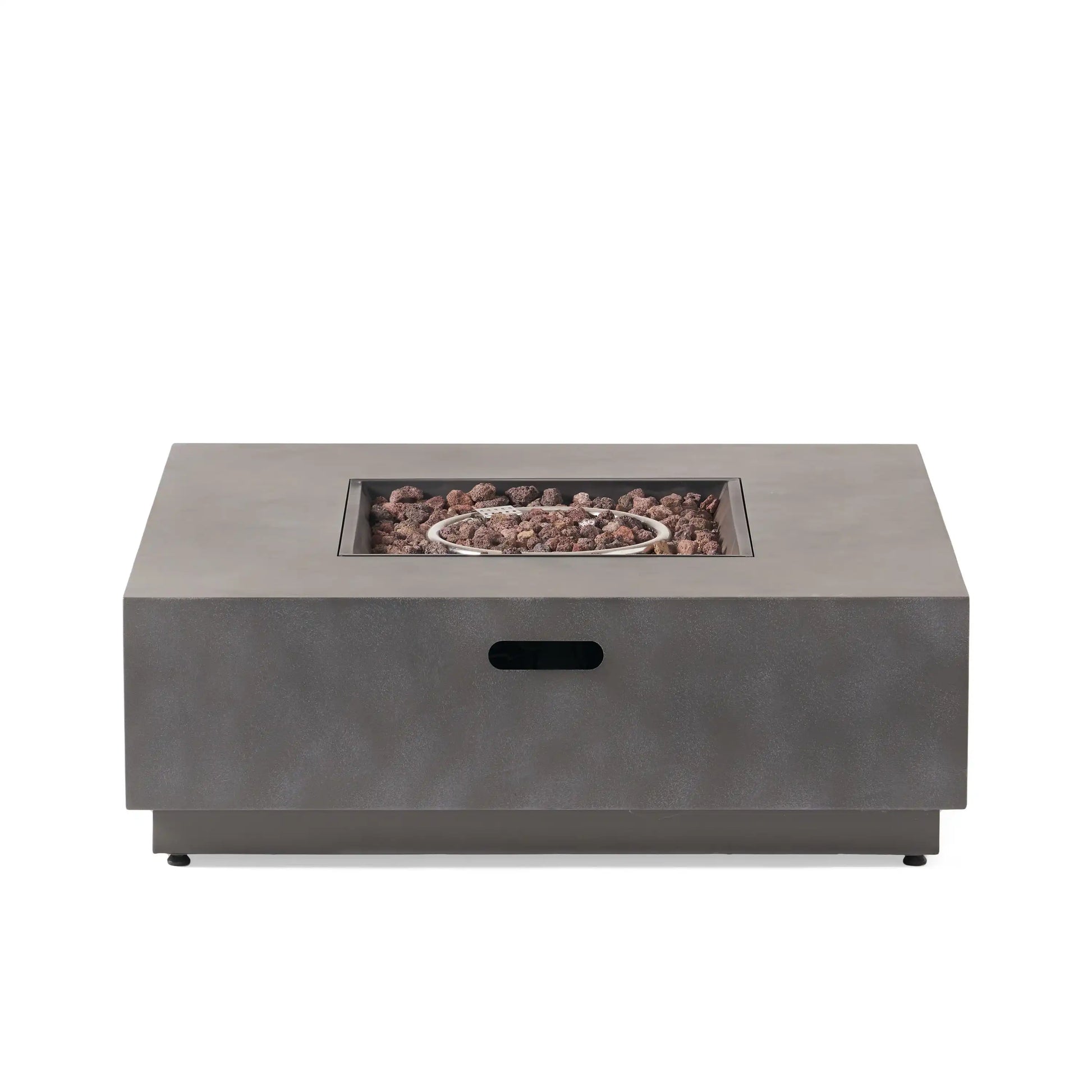 SQUARE Iron FIRE PIT-50 000 BTU - Best Buy Furniture
