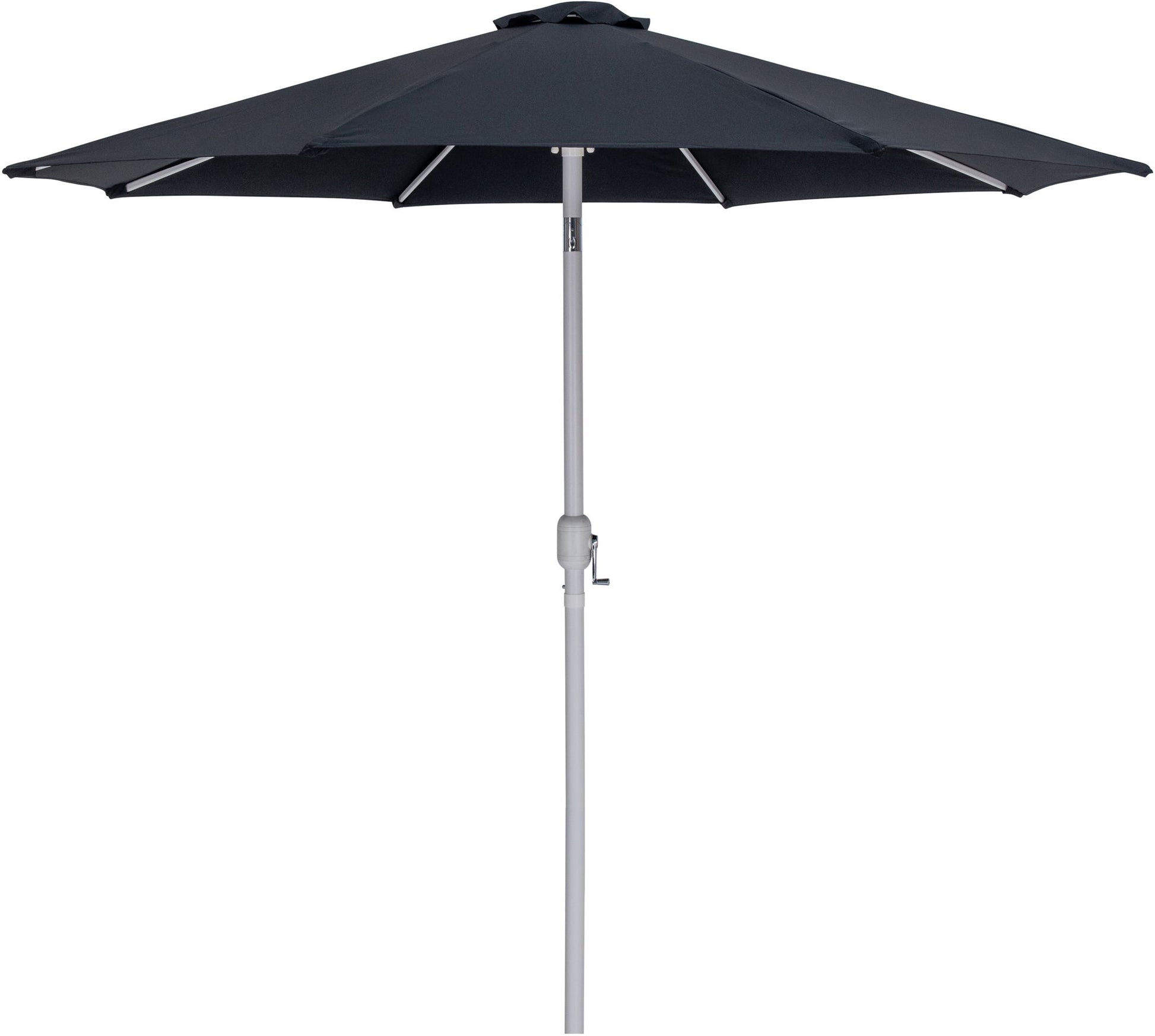 Fiji - Aluminum Patio Umbrella With Square Black And White Base - Best Buy Furniture