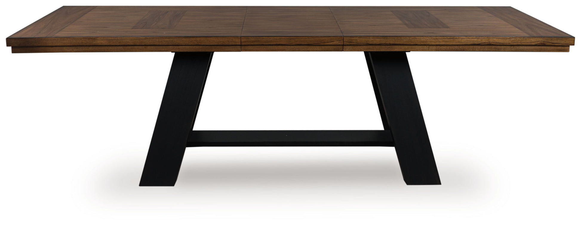 Greddinton - Dining Extension Table - Brown / Black - Best Buy Furniture