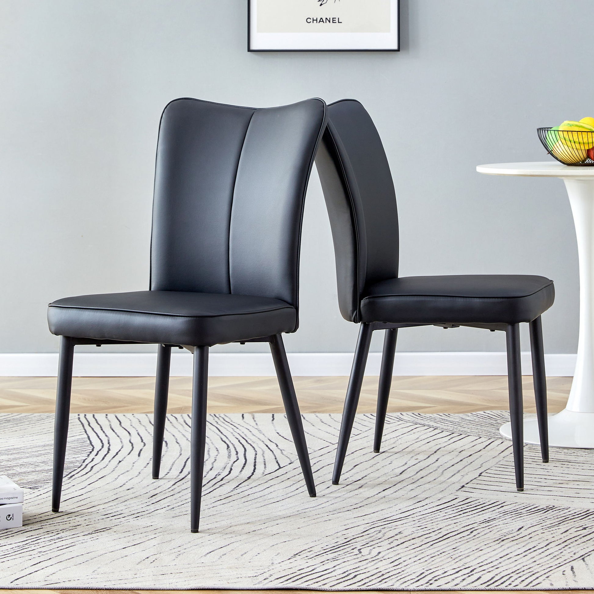 Minimalist Style Minimalist Dining Chairs With Metal Legs - Best Buy Furniture