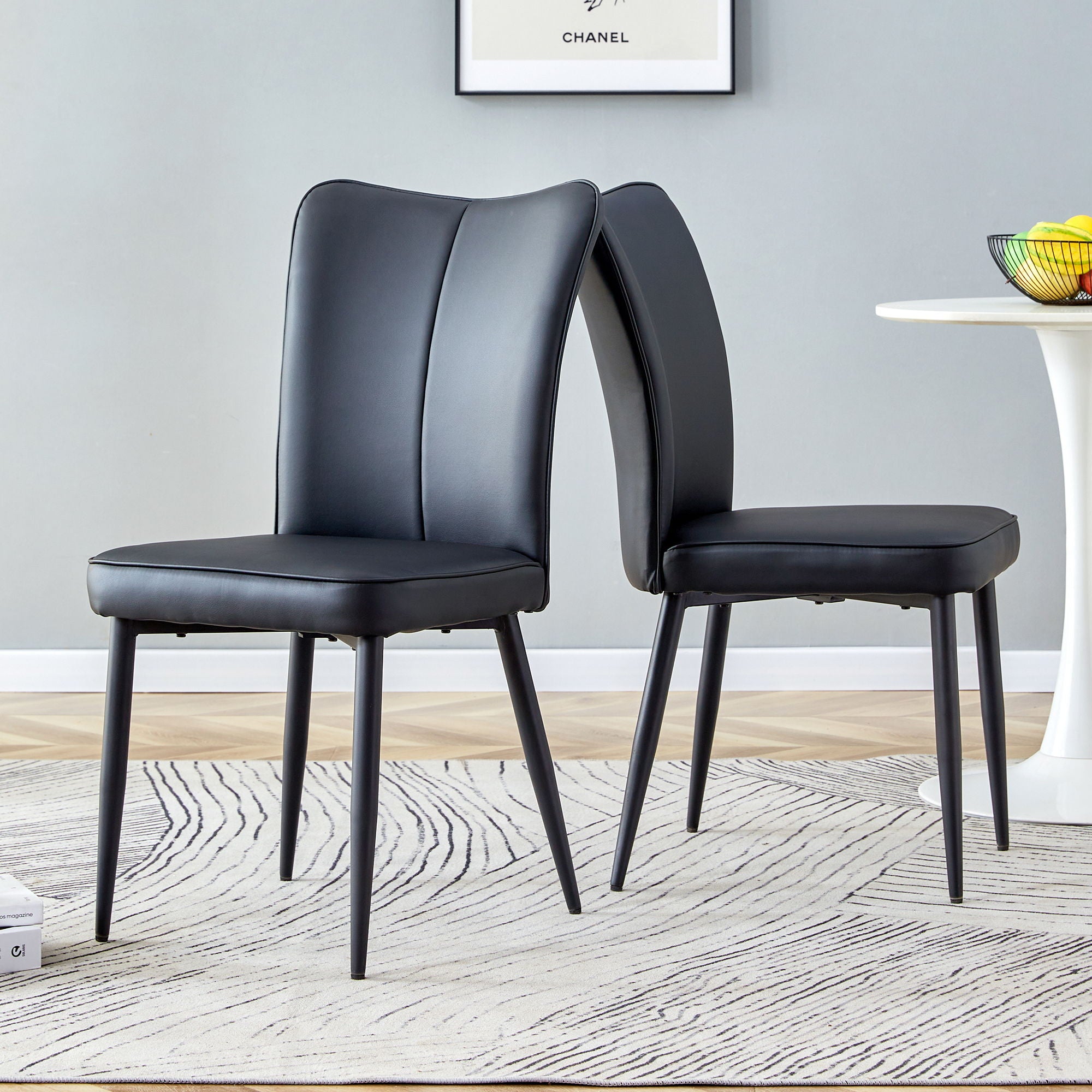 Minimalist Style Minimalist Dining Chairs With Metal Legs - Best Buy Furniture