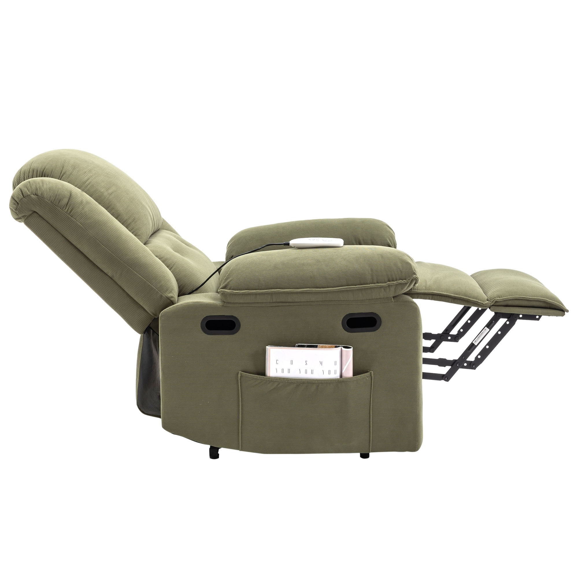 Massage Recliner Power Lift Chair With Adjustable Massage And Heating Function