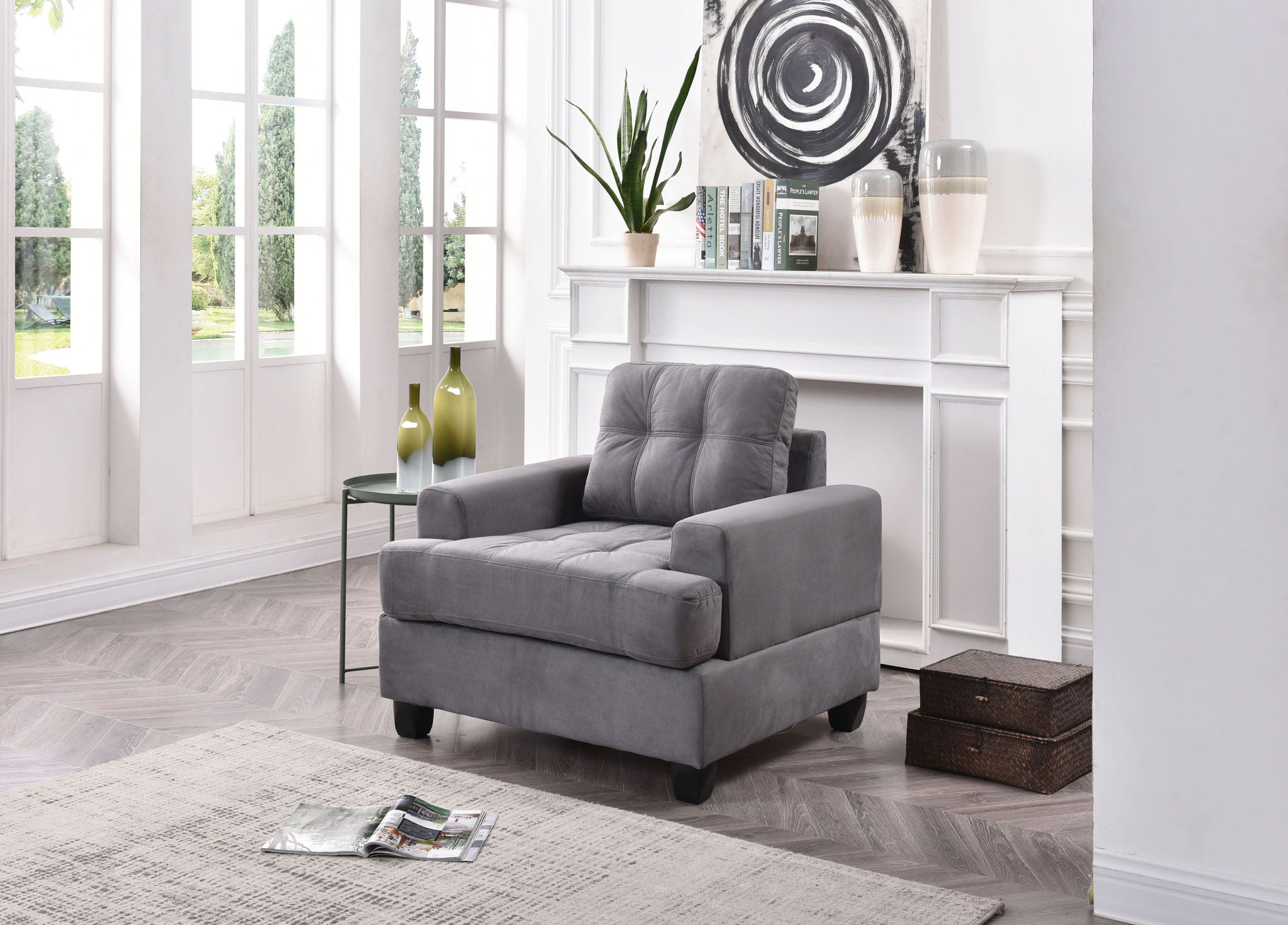 Transitional Design Armchair - Best Buy Furniture